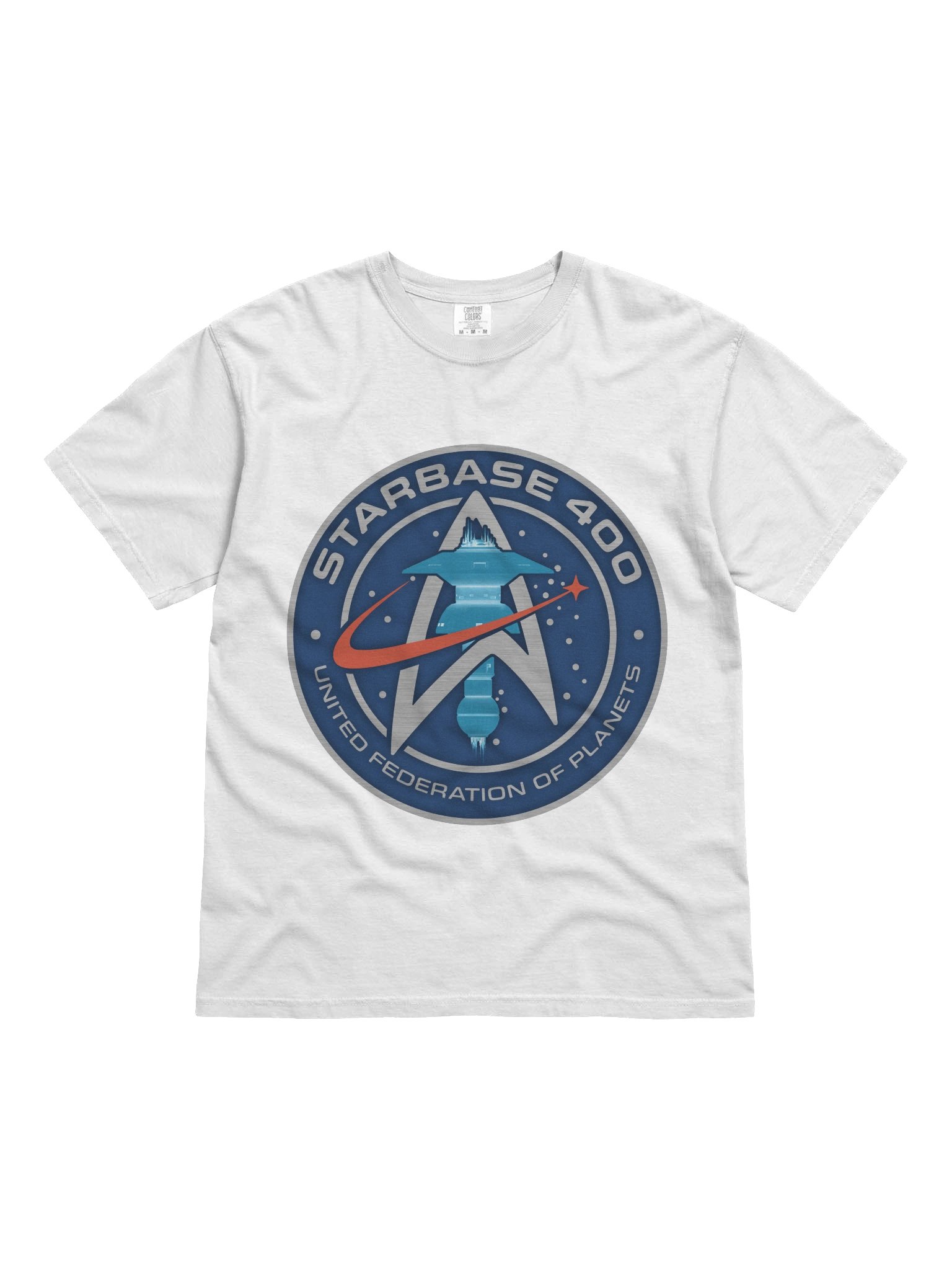 SB400 Emblem White Tee product image (1)