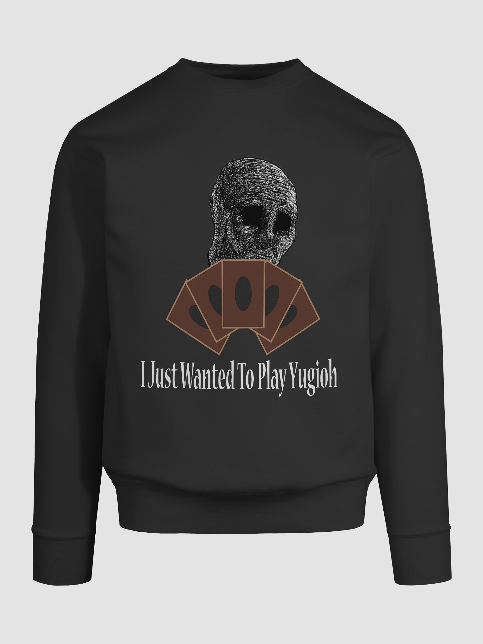 I Just Wanted To Play Yugioh Sadness Sweatshirt product image (9)