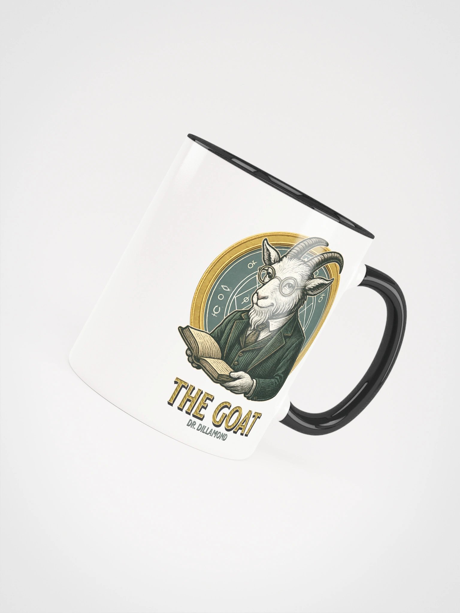 Dr. Dillamond "The GOAT" Broadway Mug – Color Inside Ceramic Coffee Cup product image (4)