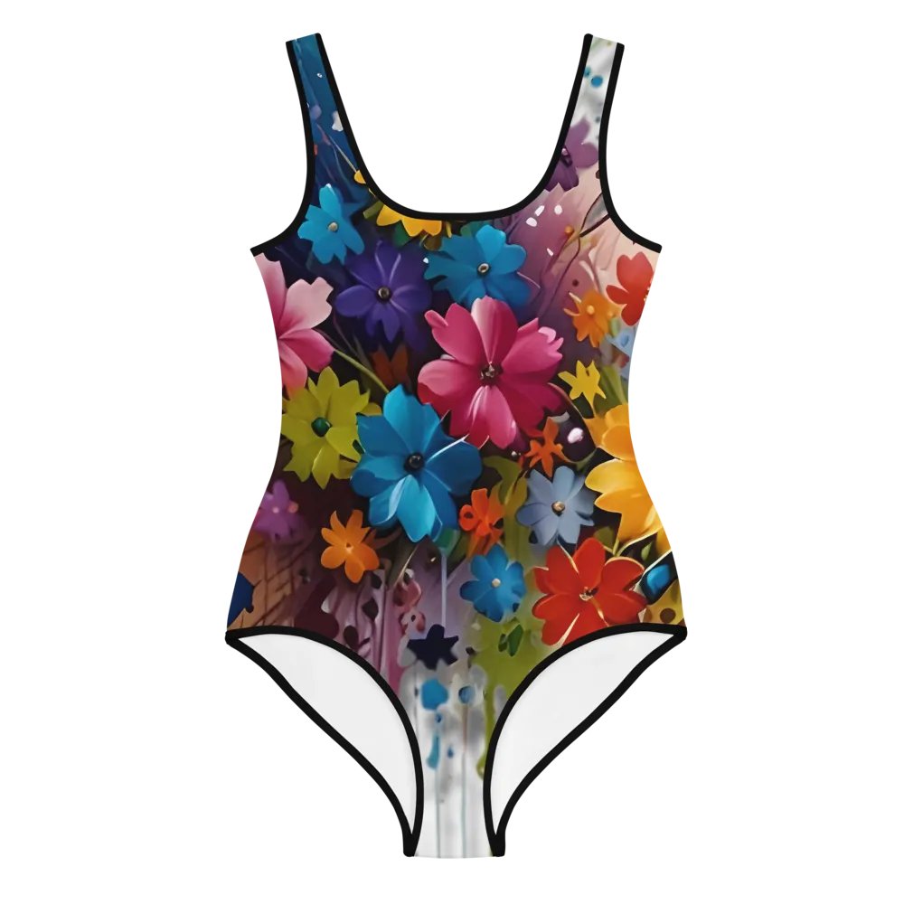 Splash of Blooms Youth Swimsuit product image (1)