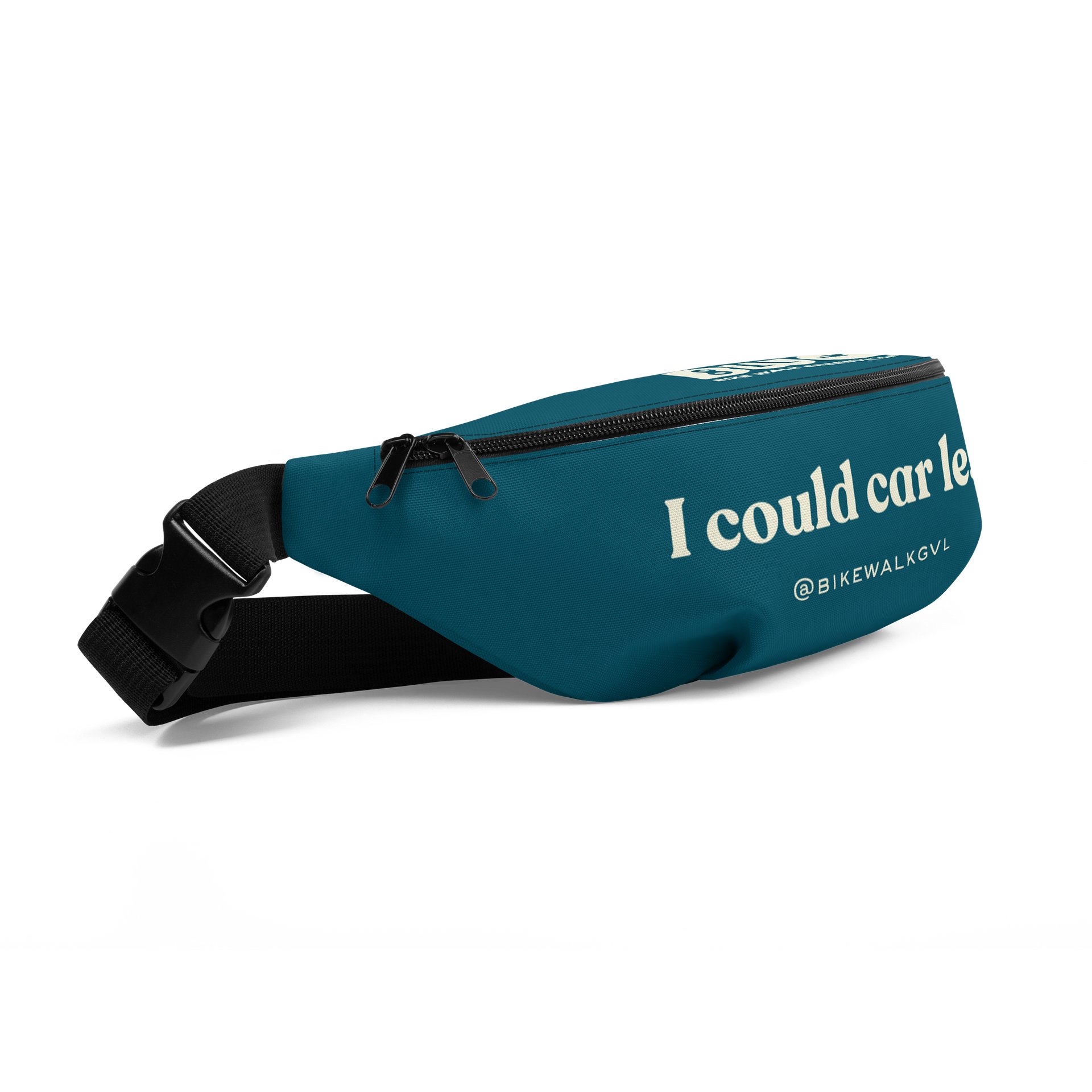 "I could car less" fanny pack product image (2)