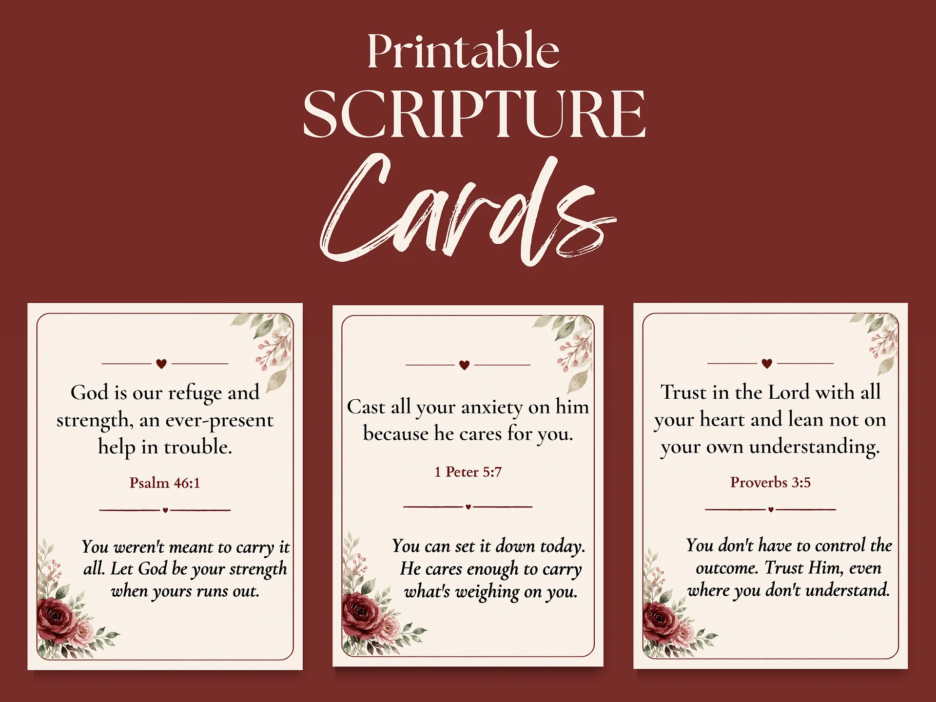 Whisper With God : 30 scriptures cards product image (1)