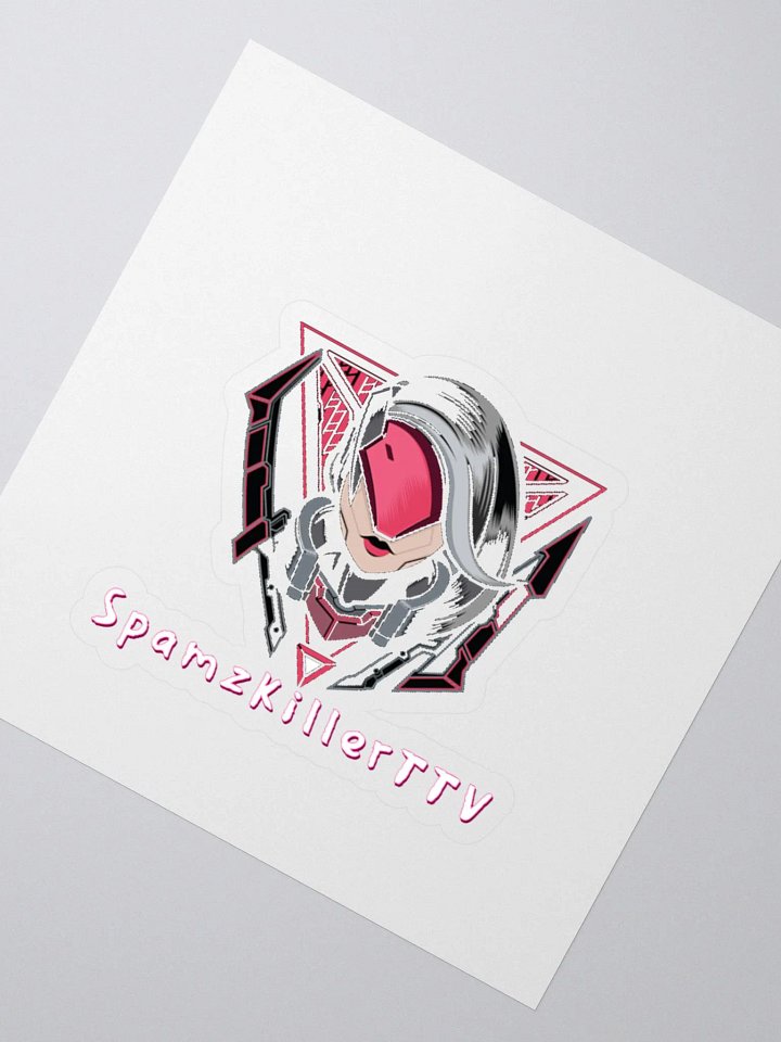 Futuristic Robo-Visor Kiss Cut Stickers product image (2)