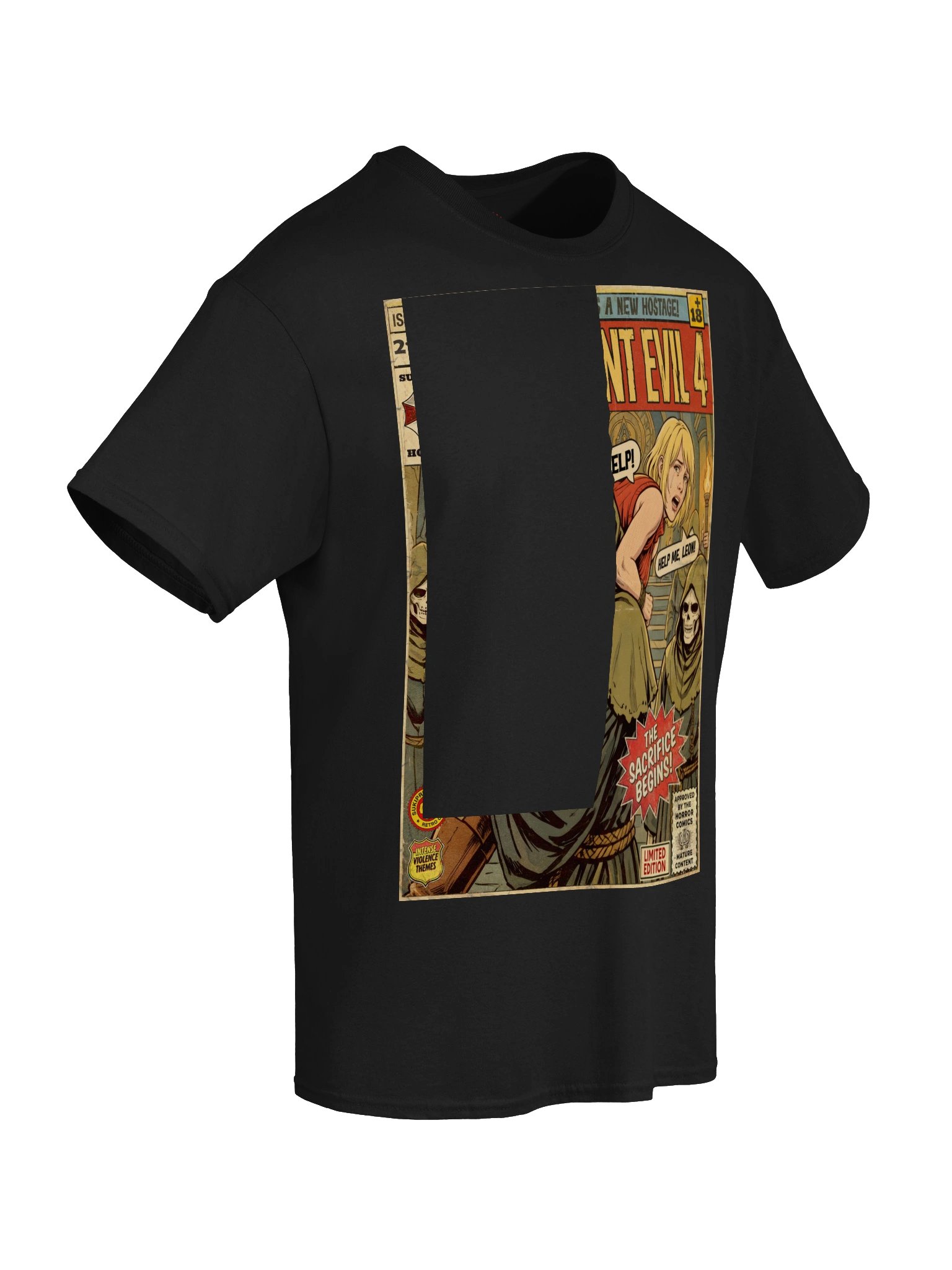 Ashley Comic Art Gaming T-Shirt product image (6)