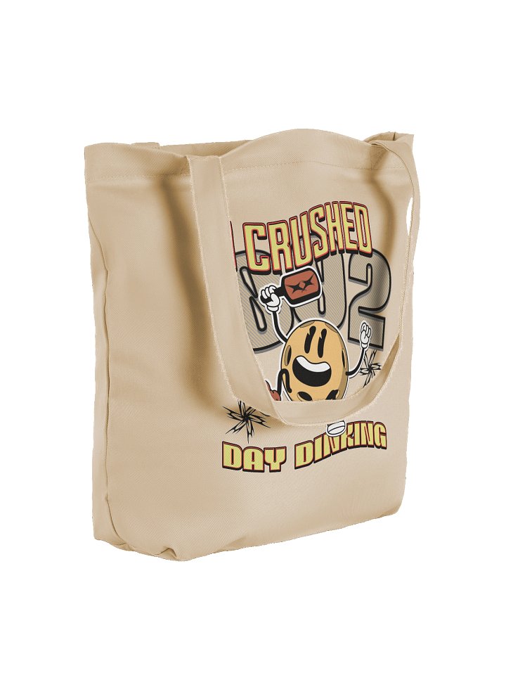I Crushed 002 Day Dinking Pickleball Celebration Eco-Friendly Tote Bag product image (4)