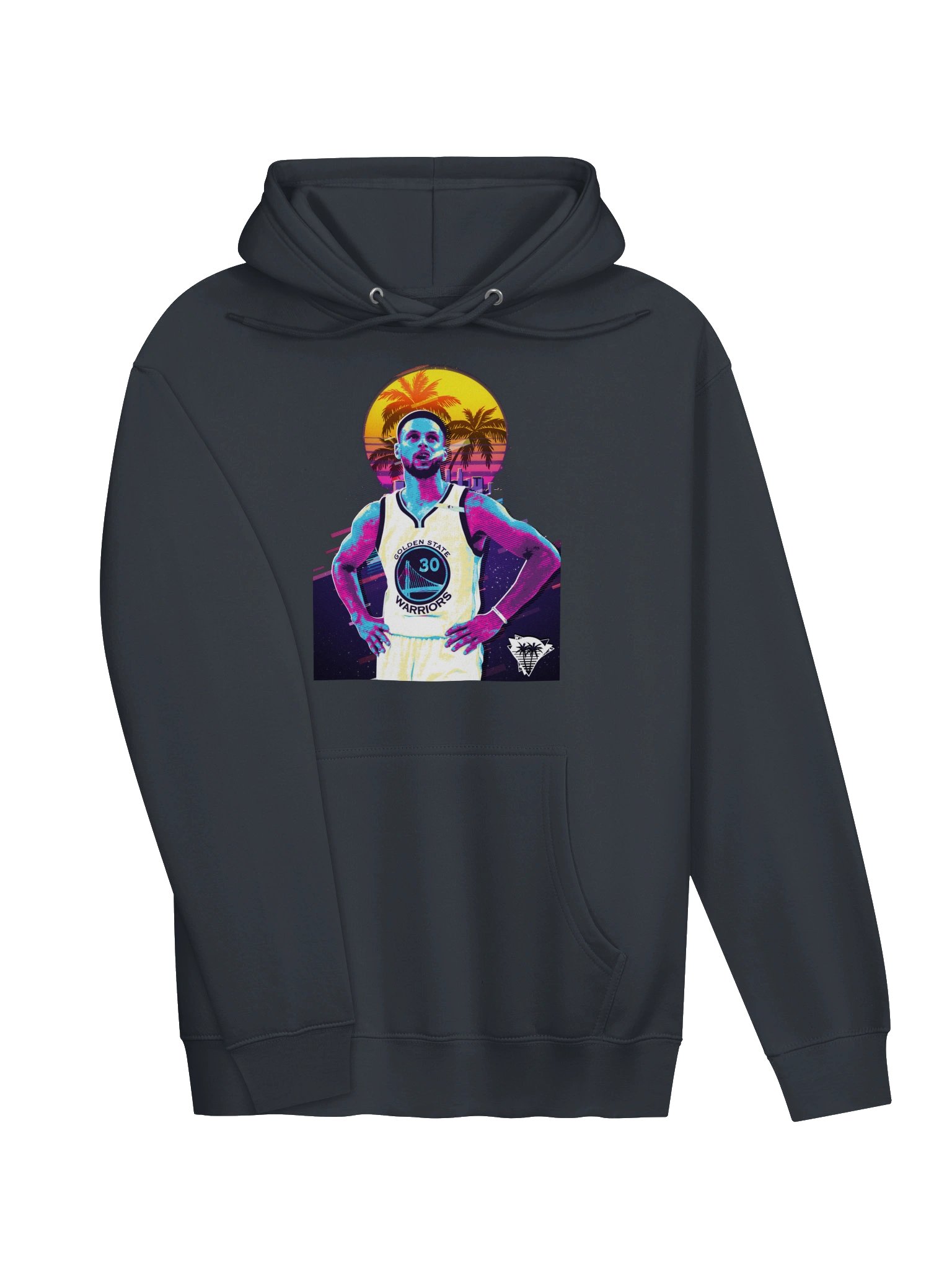 STEPHEN CURRY PALMTREE SUNSET HOODIE product image (7)