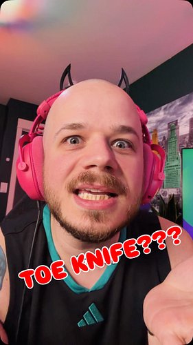 HOT TAKE NAIL CLIPPERS SUCK!!! Get yourself a Toe Knife!

Thank you to Steph for the donation to St. Jude PLAY LIVE and makin...