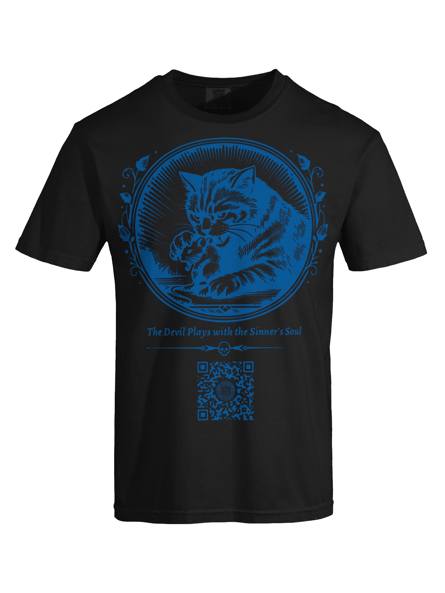 Cat and Mouse (Color on Black/White) product image (7)