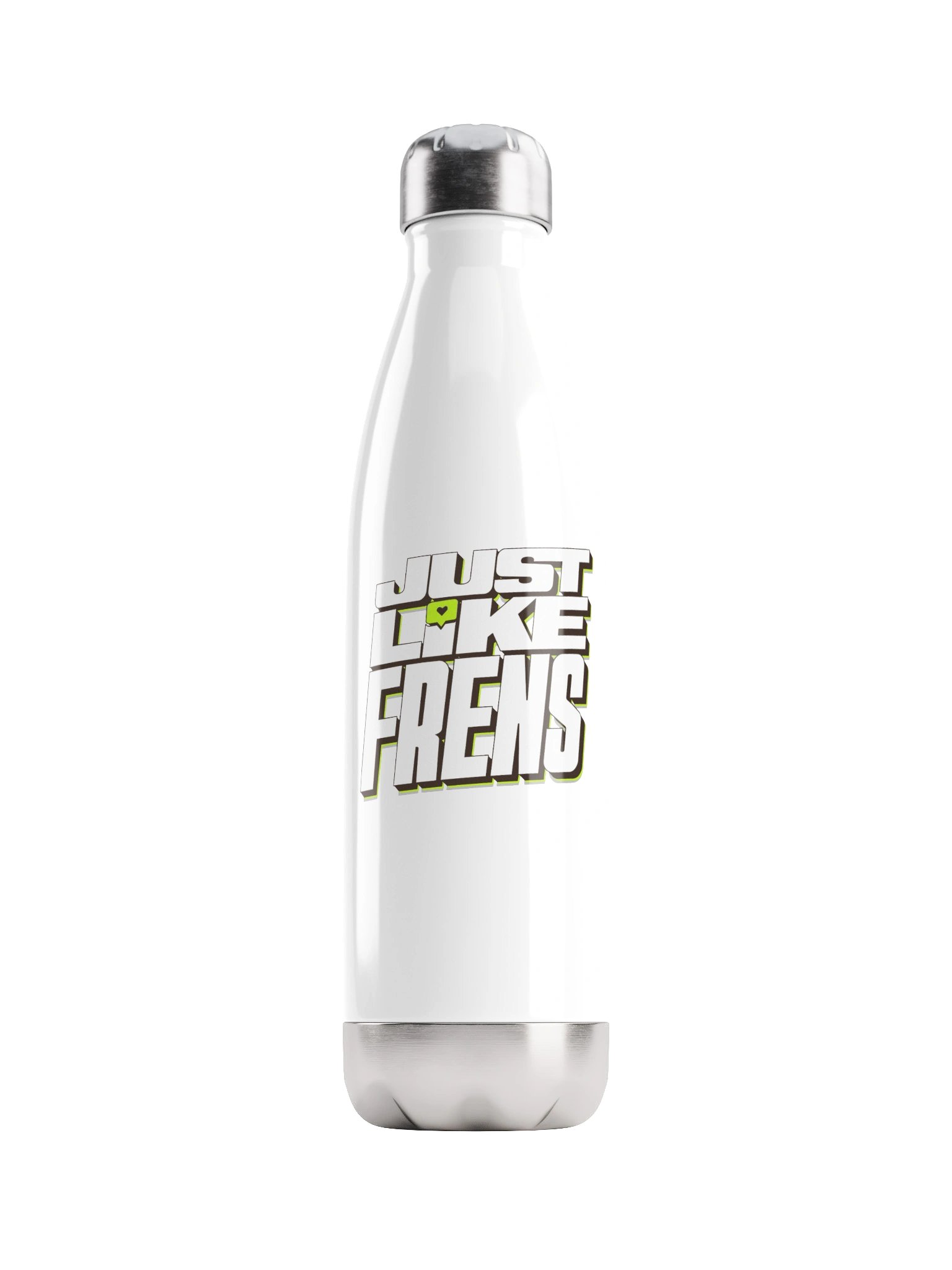 Just Like Frens Stainless Steel Water Bottle product image (1)