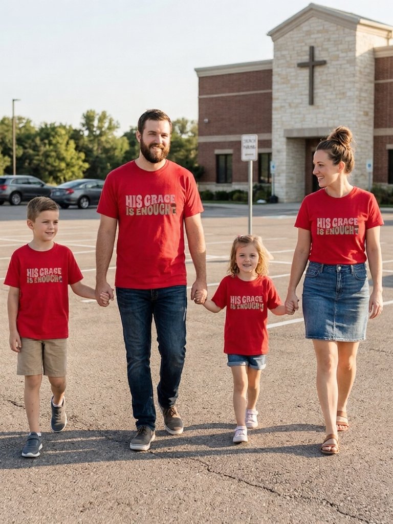 D2You His Grace is Enough T Shirt - Front (unisex) product image (2)