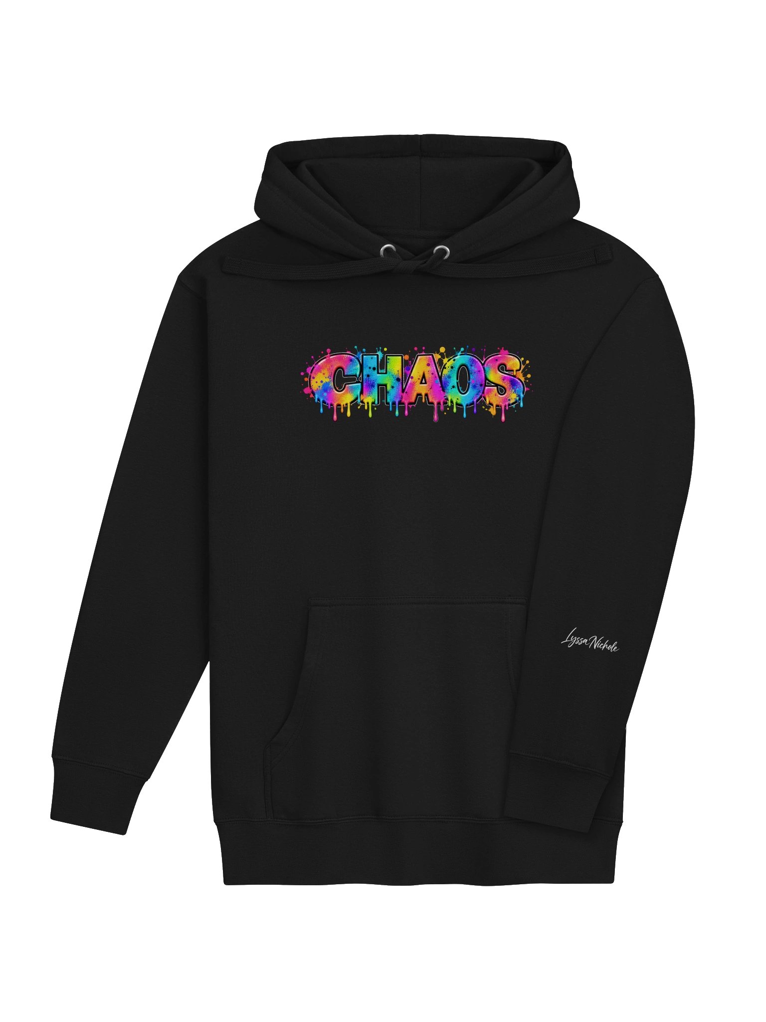 CHAOS Rainbow Graffiti Unisex Hoodie product image (20)