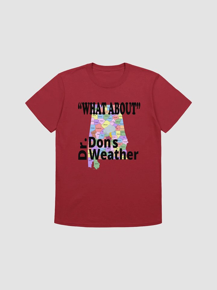 Alabama "WHAT ABOUT" T-Shirt BLK Print product image (1)