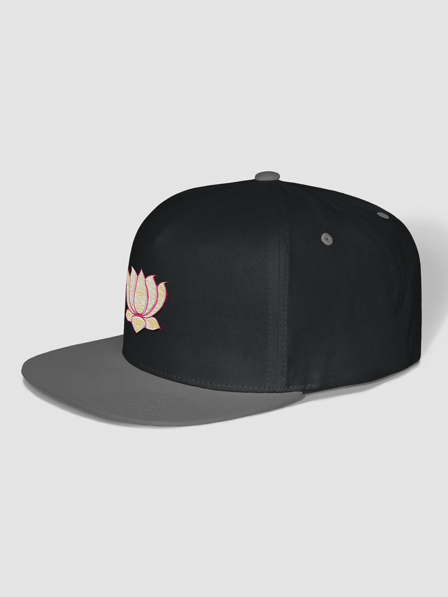 Golden Lotus Snapback Cap product image (2)