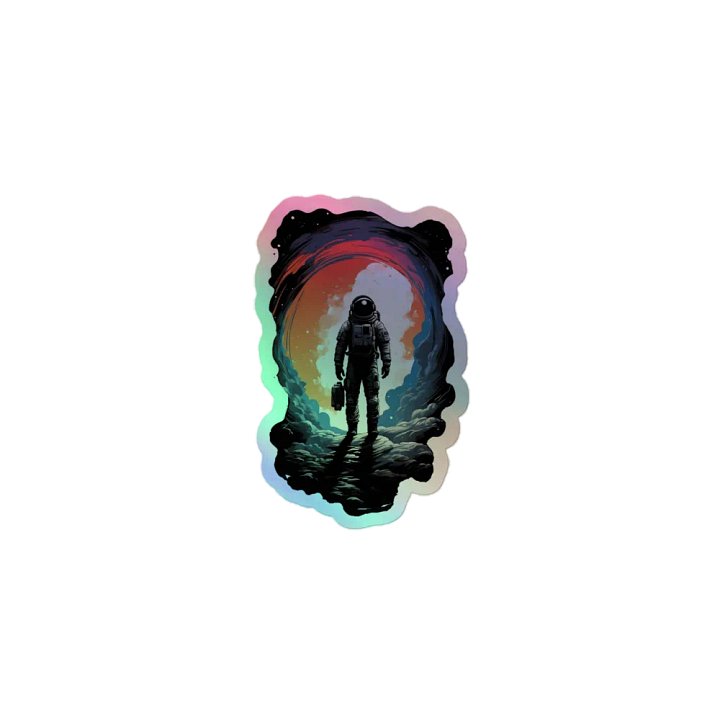 Cosmic Explorer Holographic Sticker Set product image (1)