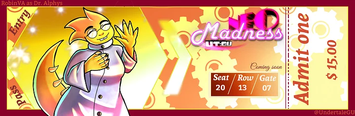 Alphys Ticket Mug 🎫 NEO Madness product image (2)