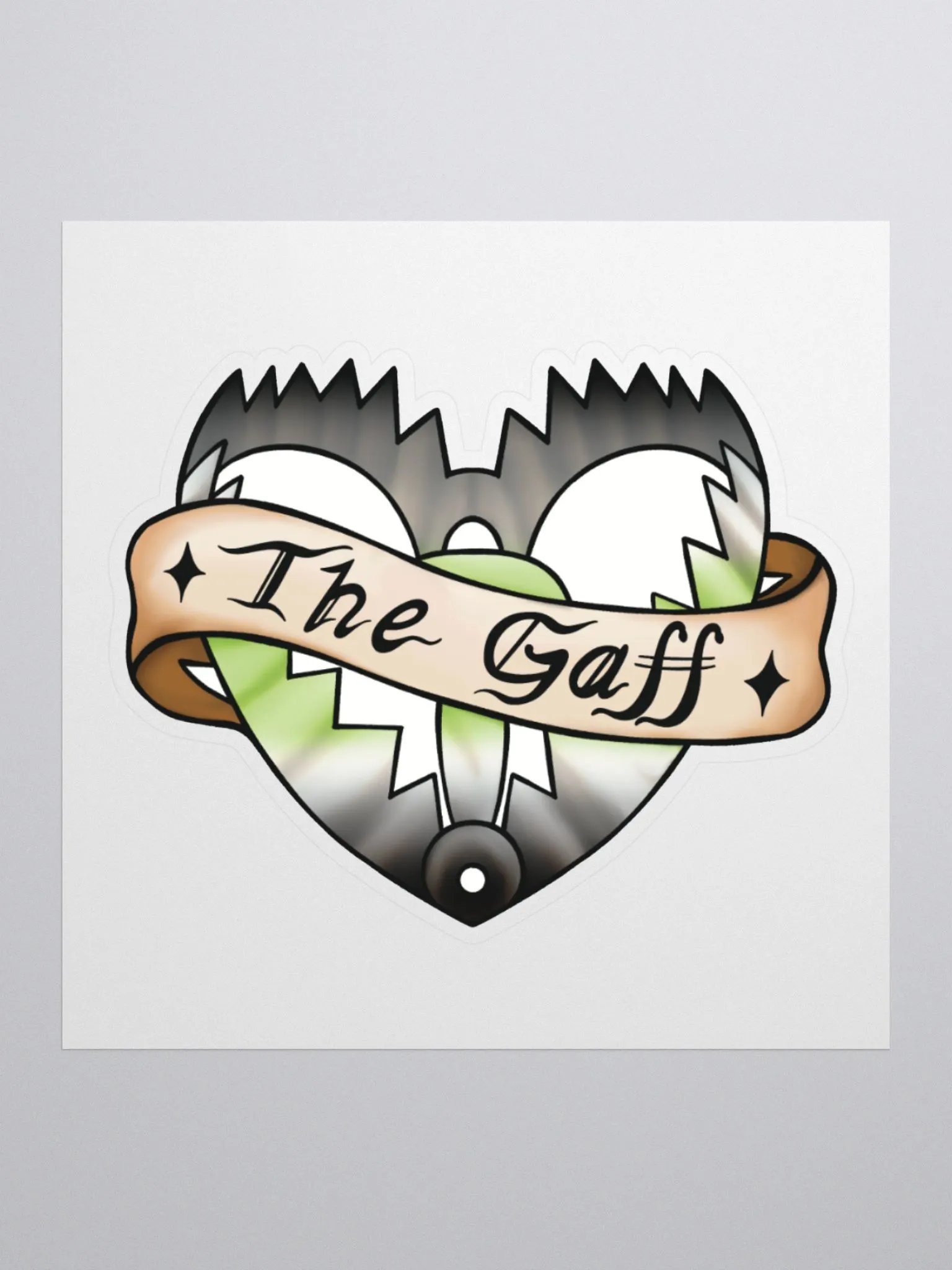Agender "The Gaff" Sticker product image (1)