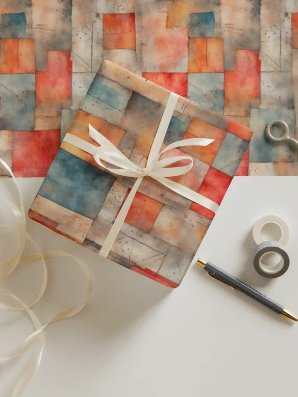 Kantha Themed Matte Wrapping Paper Set product image (3)