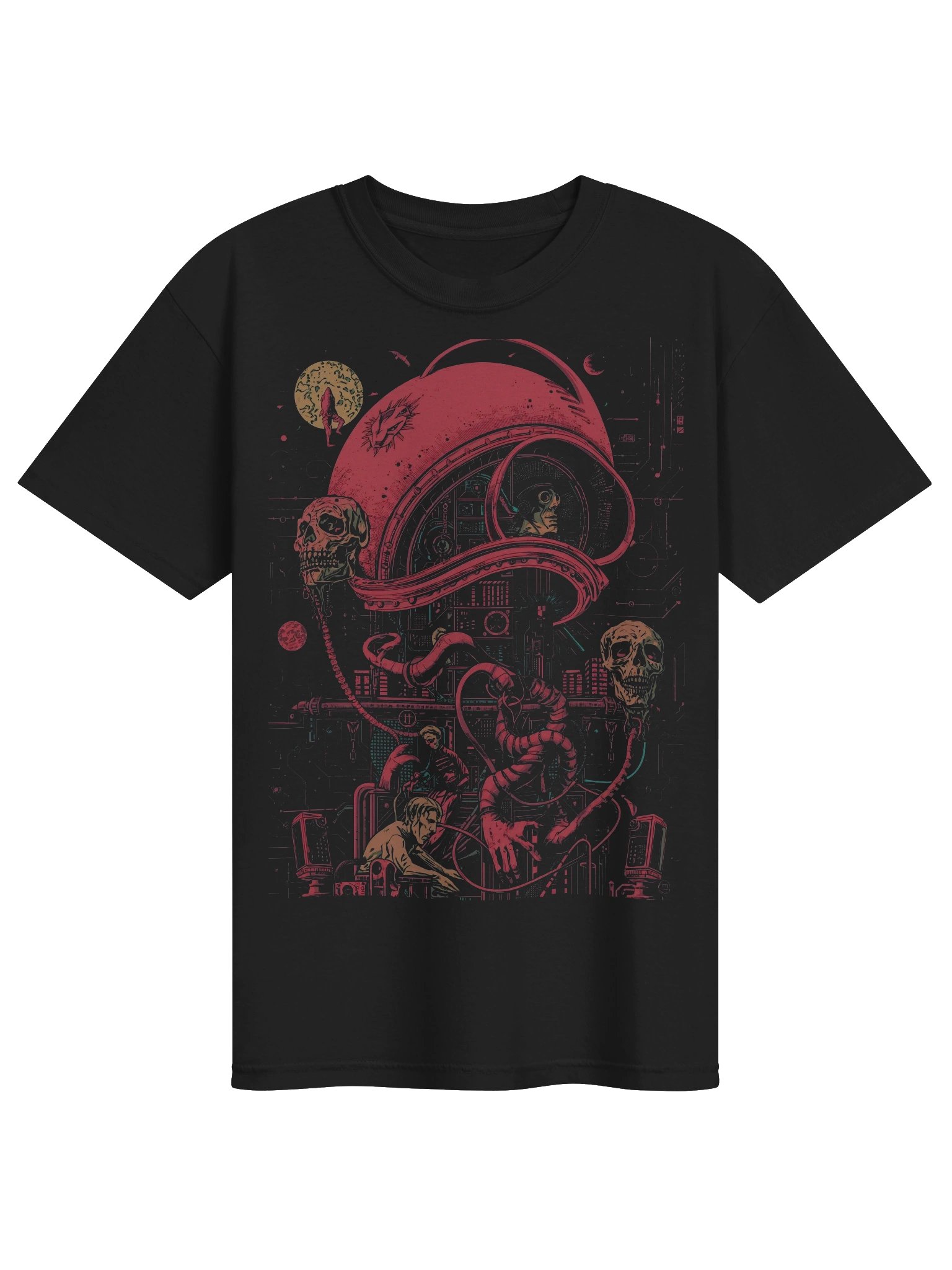 Surreal Cybernetic Dreams Heavyweight T-Shirt product image (1)