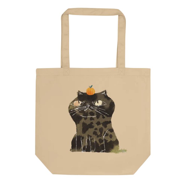 Tangerine Eco-Friendly Tote Bag product image (1)