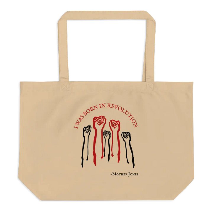 Born in Revolution Mother Jones Jumbo Tote product image (1)