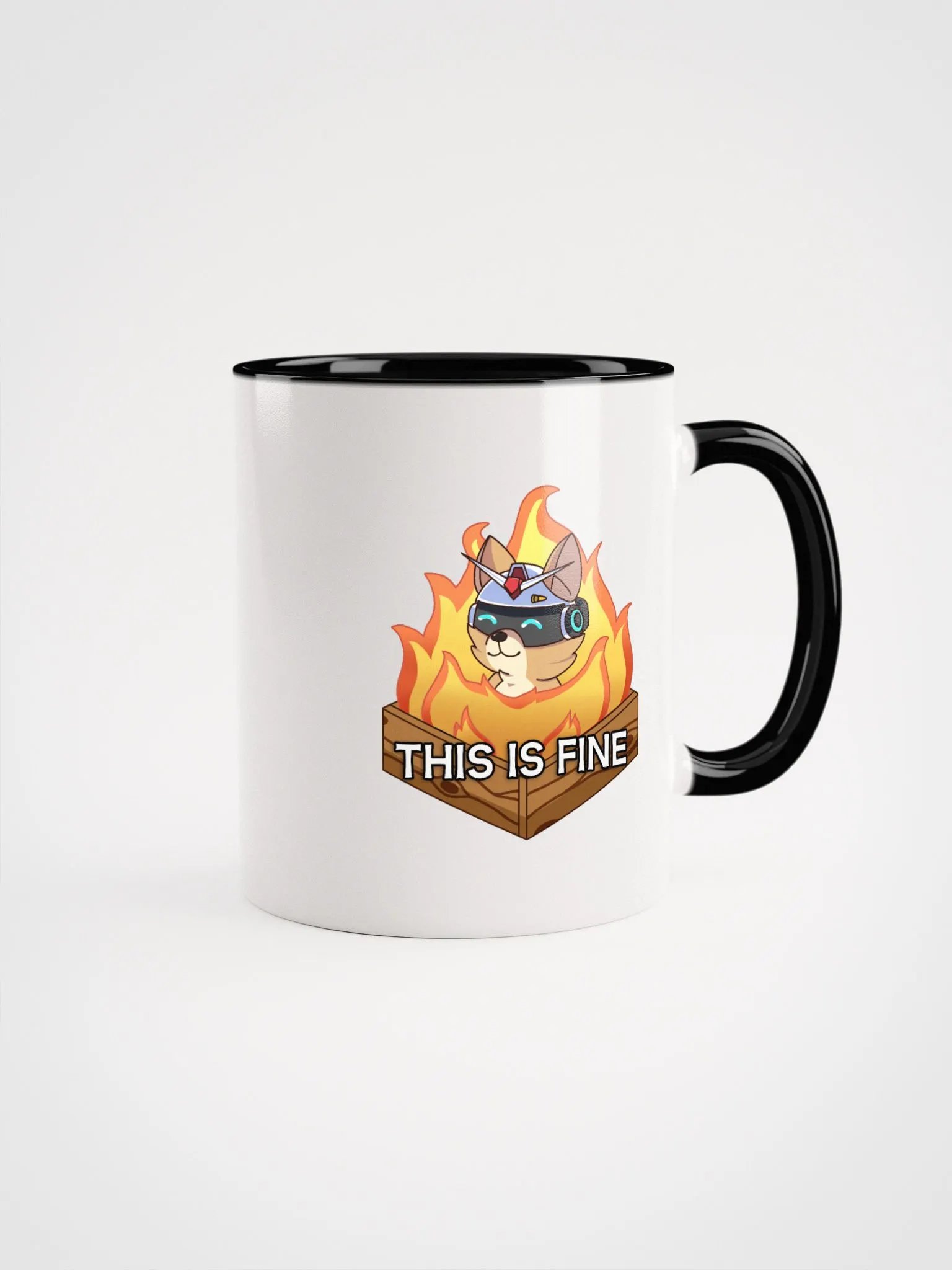 This Is Fine Taku Mug product image (1)