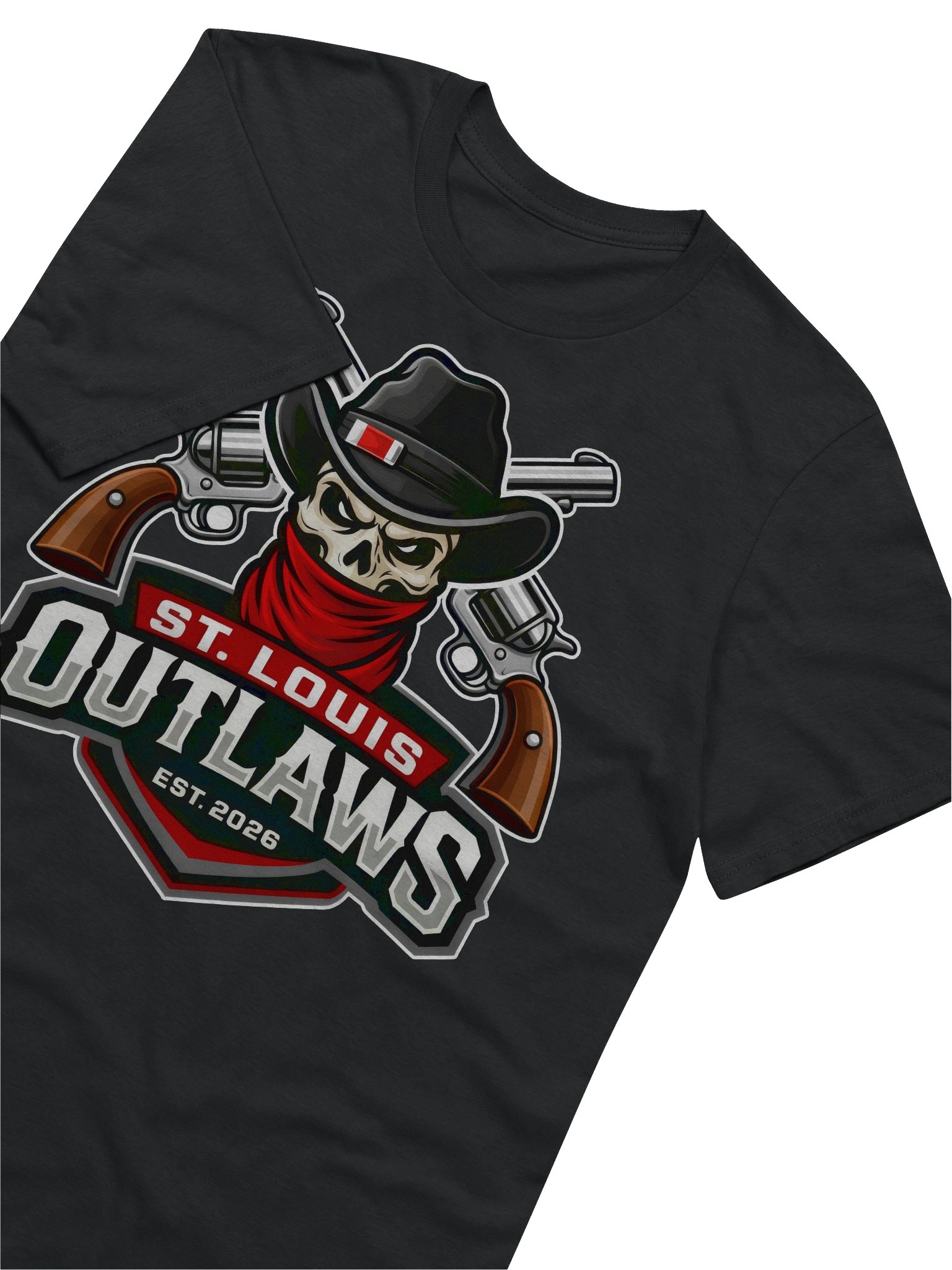 St. Louis Outlaws Lightweight T by Gildan product image (2)