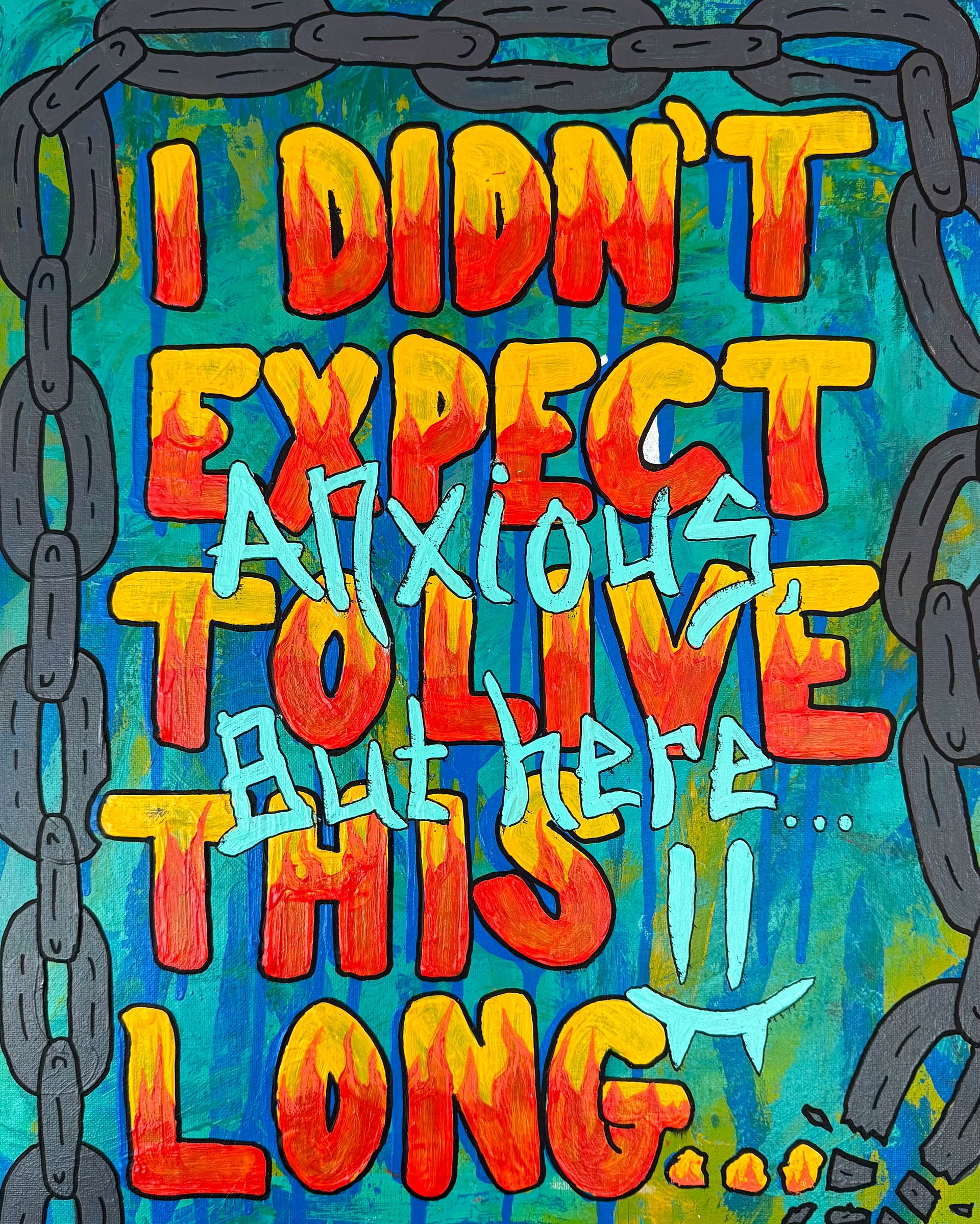 “Anxious, but here” Print product image (1)