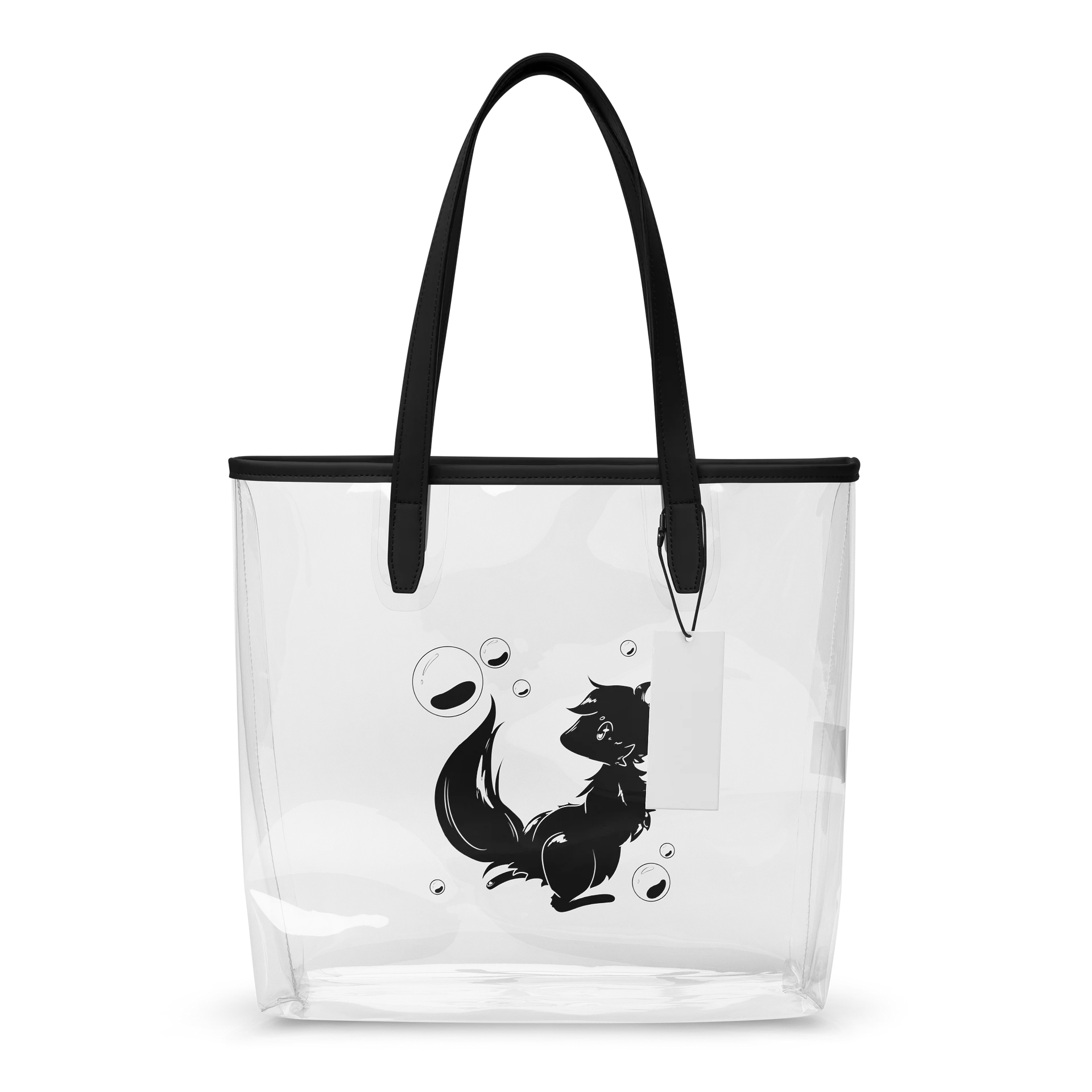 Billy Bubbles Transparent Plastic Totebag product image (1)