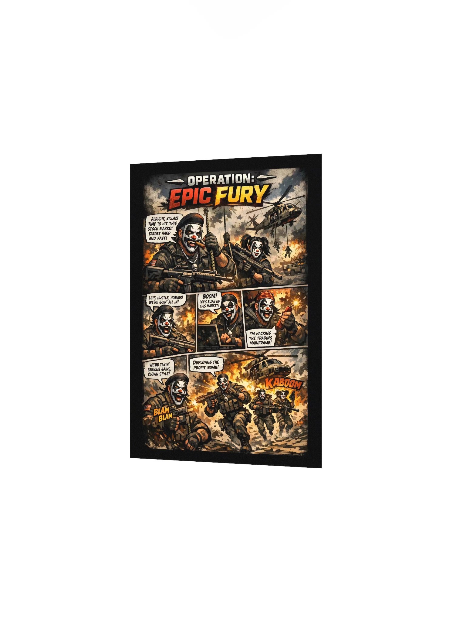 💥 Operation: Epic Fury – 5x7 Matte Poster product image (2)