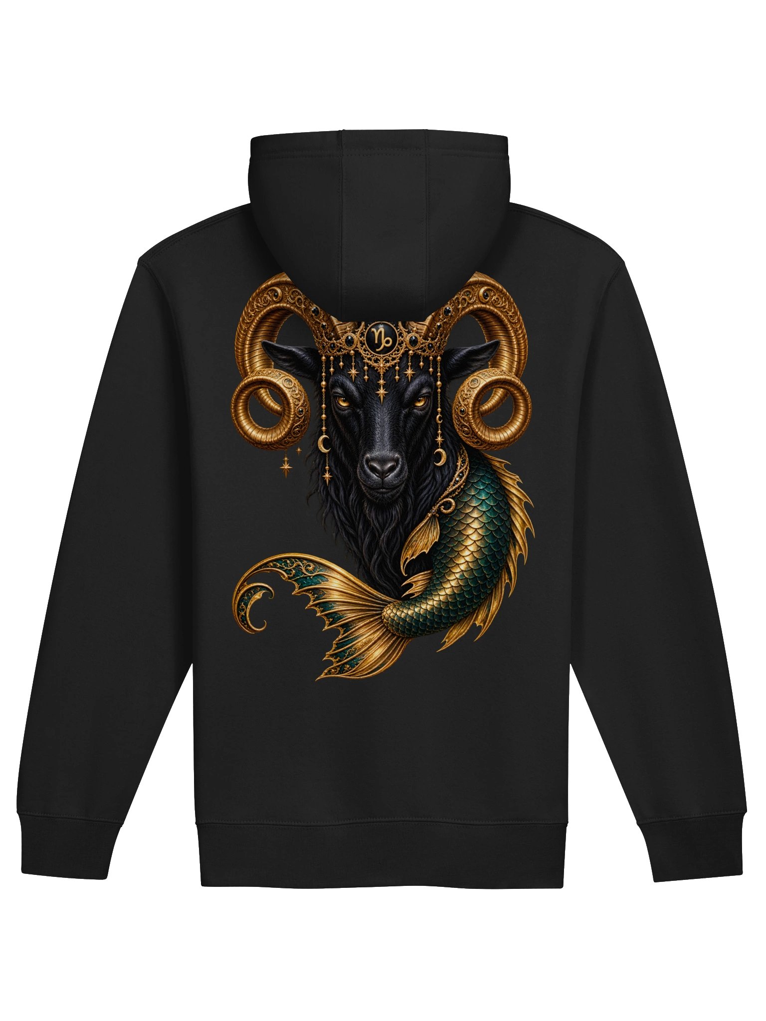 Ornate Gold Emblem Full-Zip Hoodie product image (2)