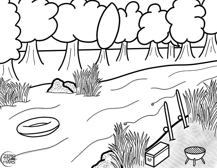 Camp Chaos 2023 River Trip (Includes Line Art) product image (1)