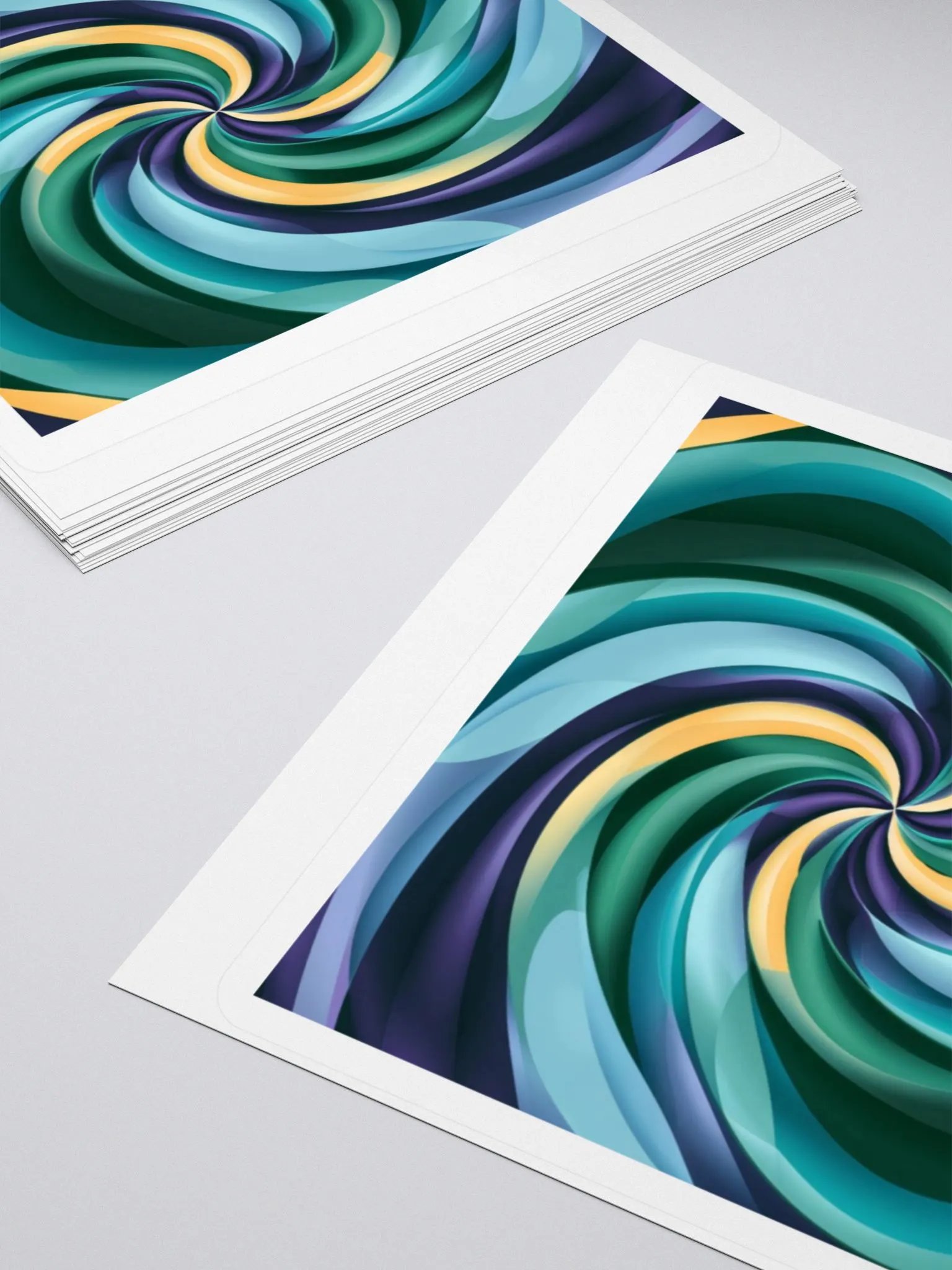 Exclusive Abstract Swirl Sticker | Premium Kiss Cut Vinyl | Perfect for Laptops, Cars & More product image (4)