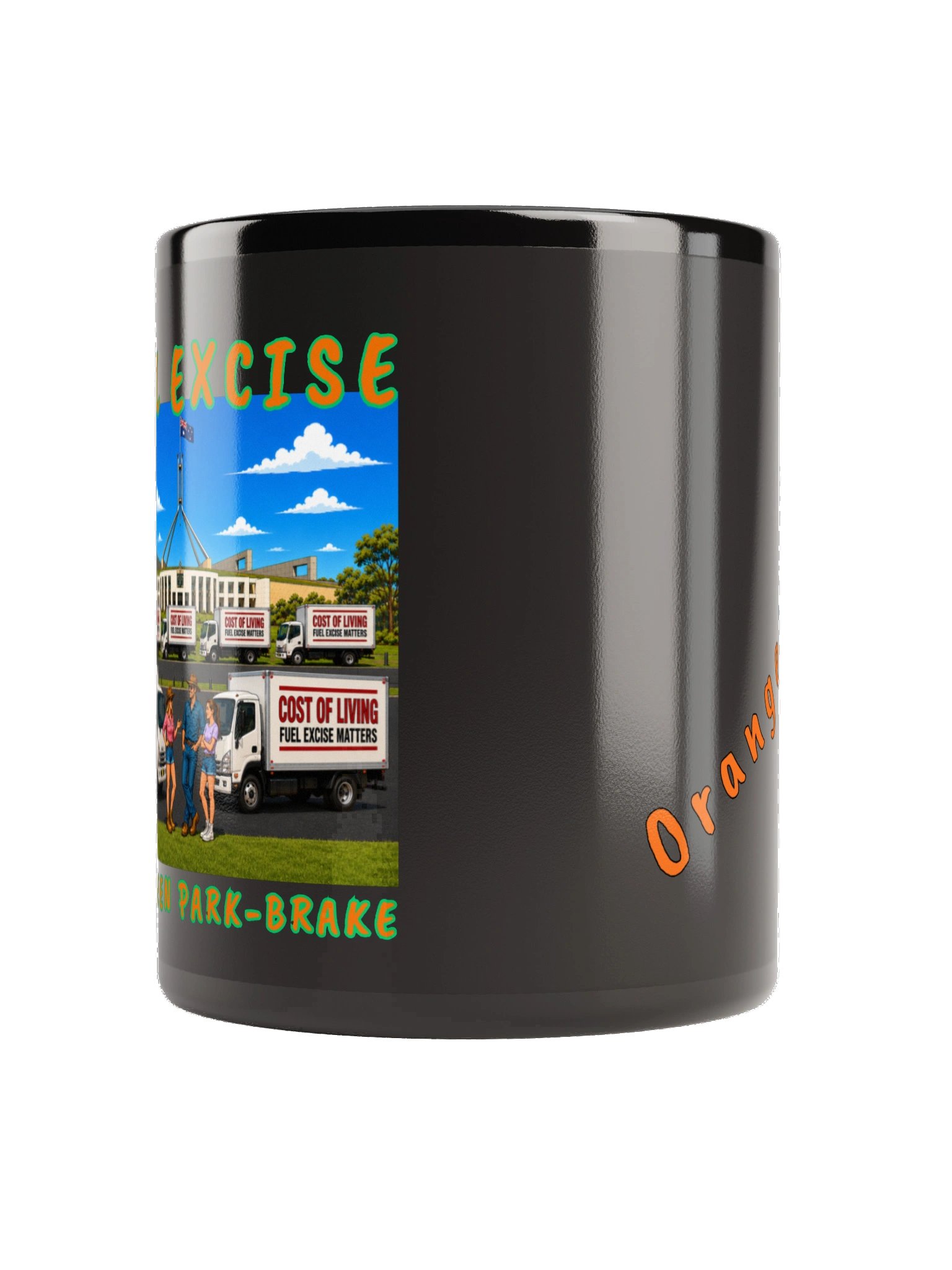 Fuel excise - The green Park Brake Mug product image (3)