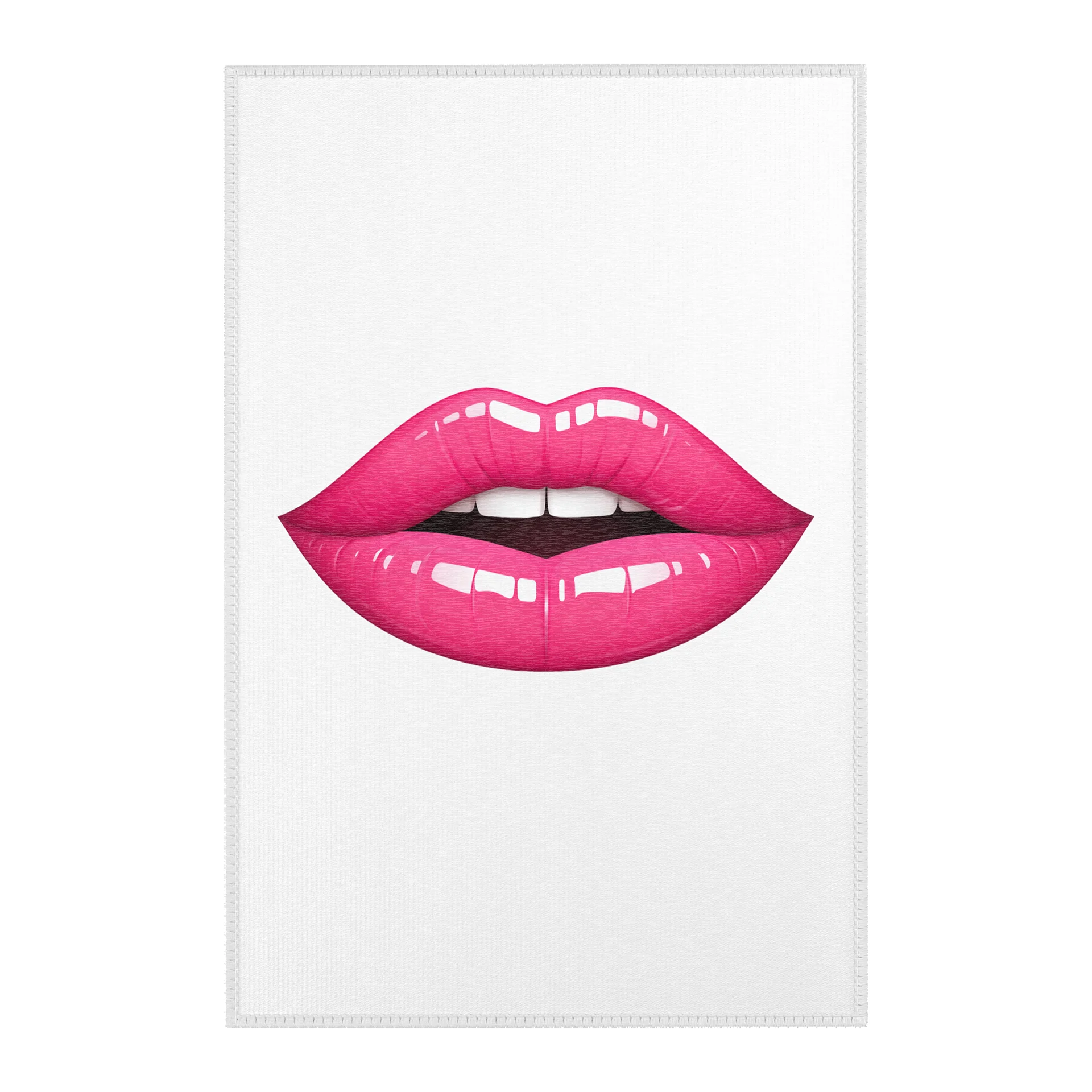 Pink Lips Office Rug product image (1)