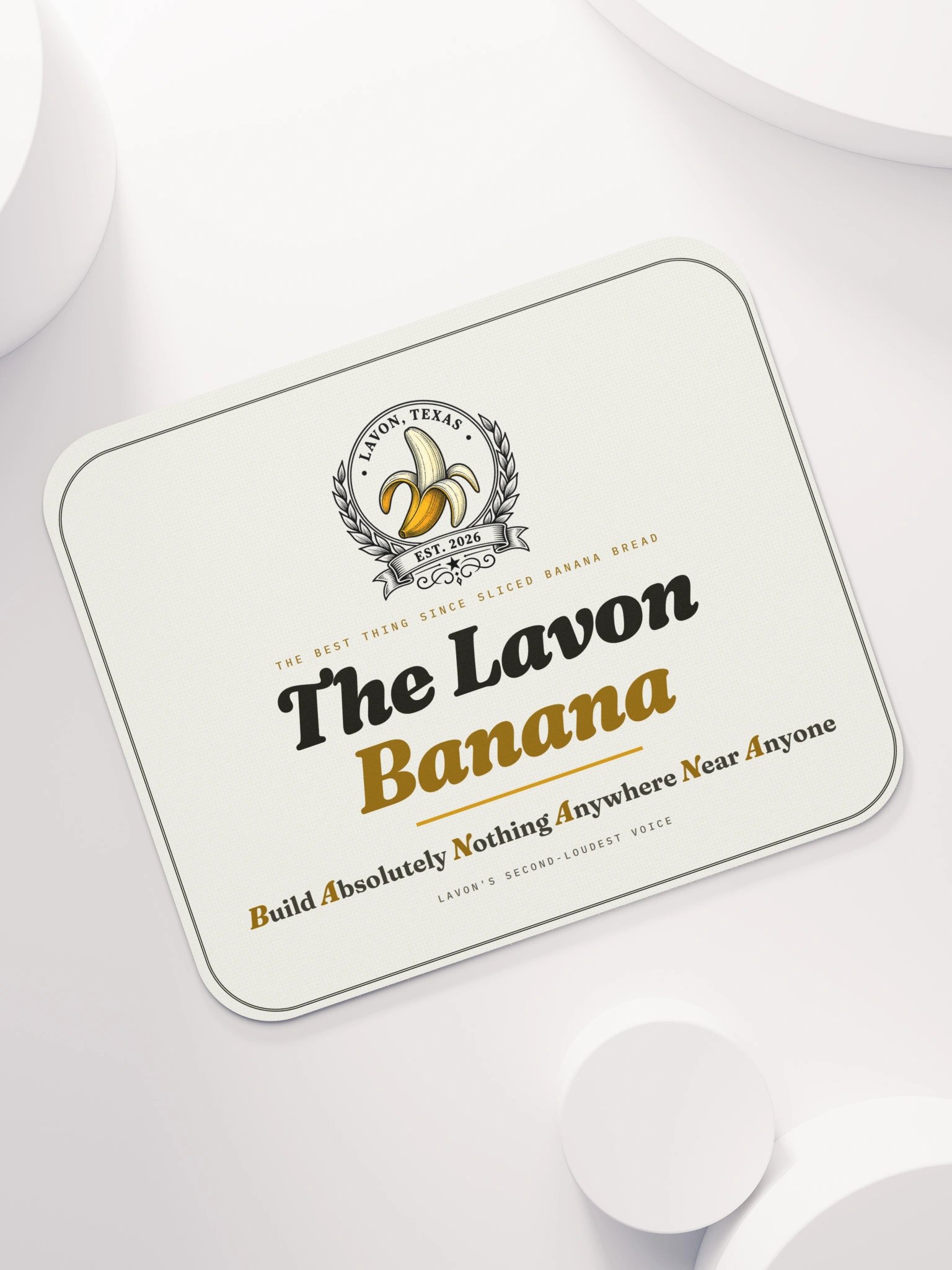 The Lavon Banana Mouse Pad product image (7)