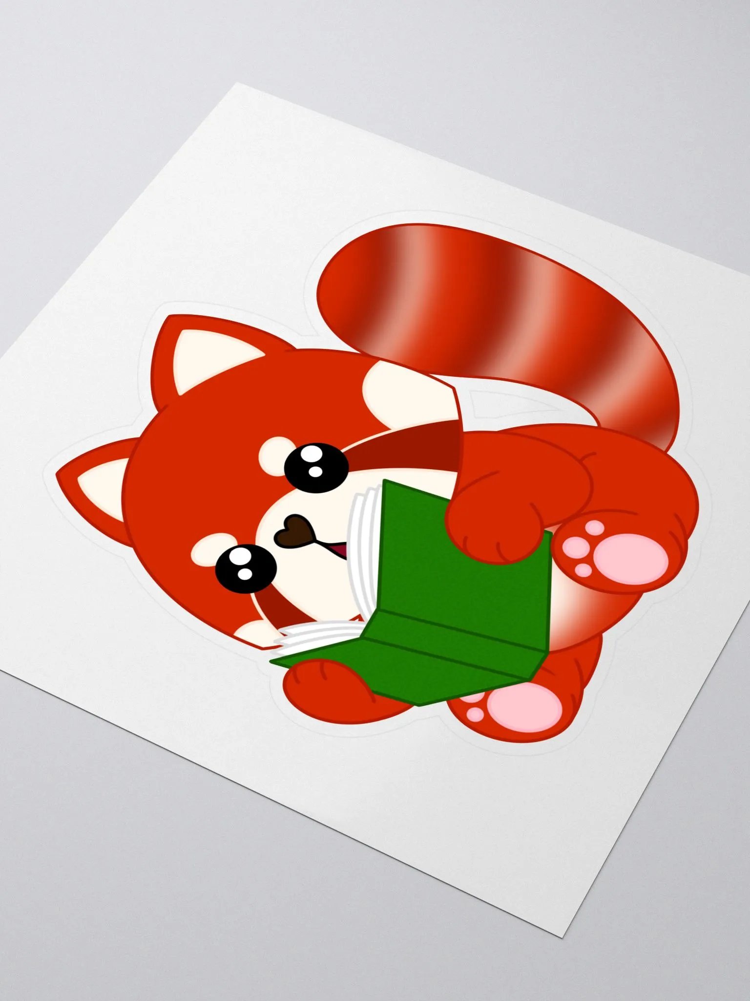 Red Panda Reading product image (3)