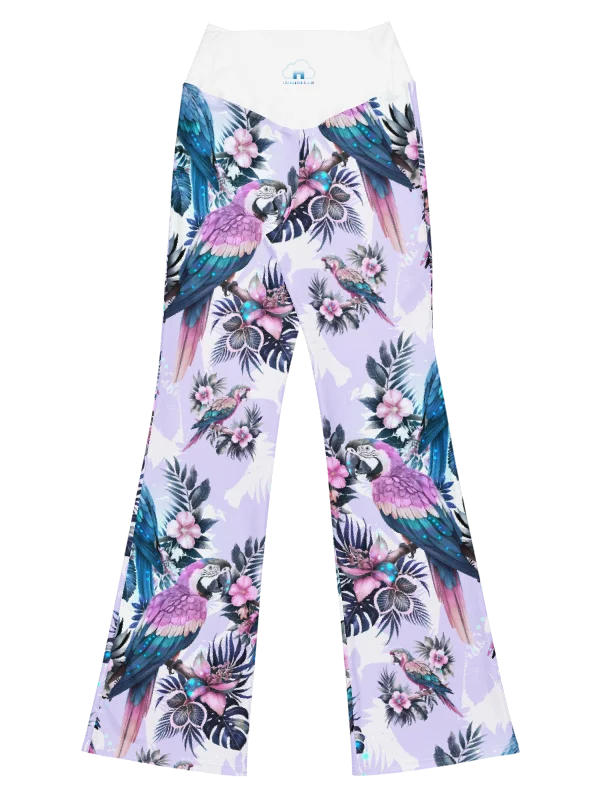 Elysian Birds-Flare Leggings product image (3)