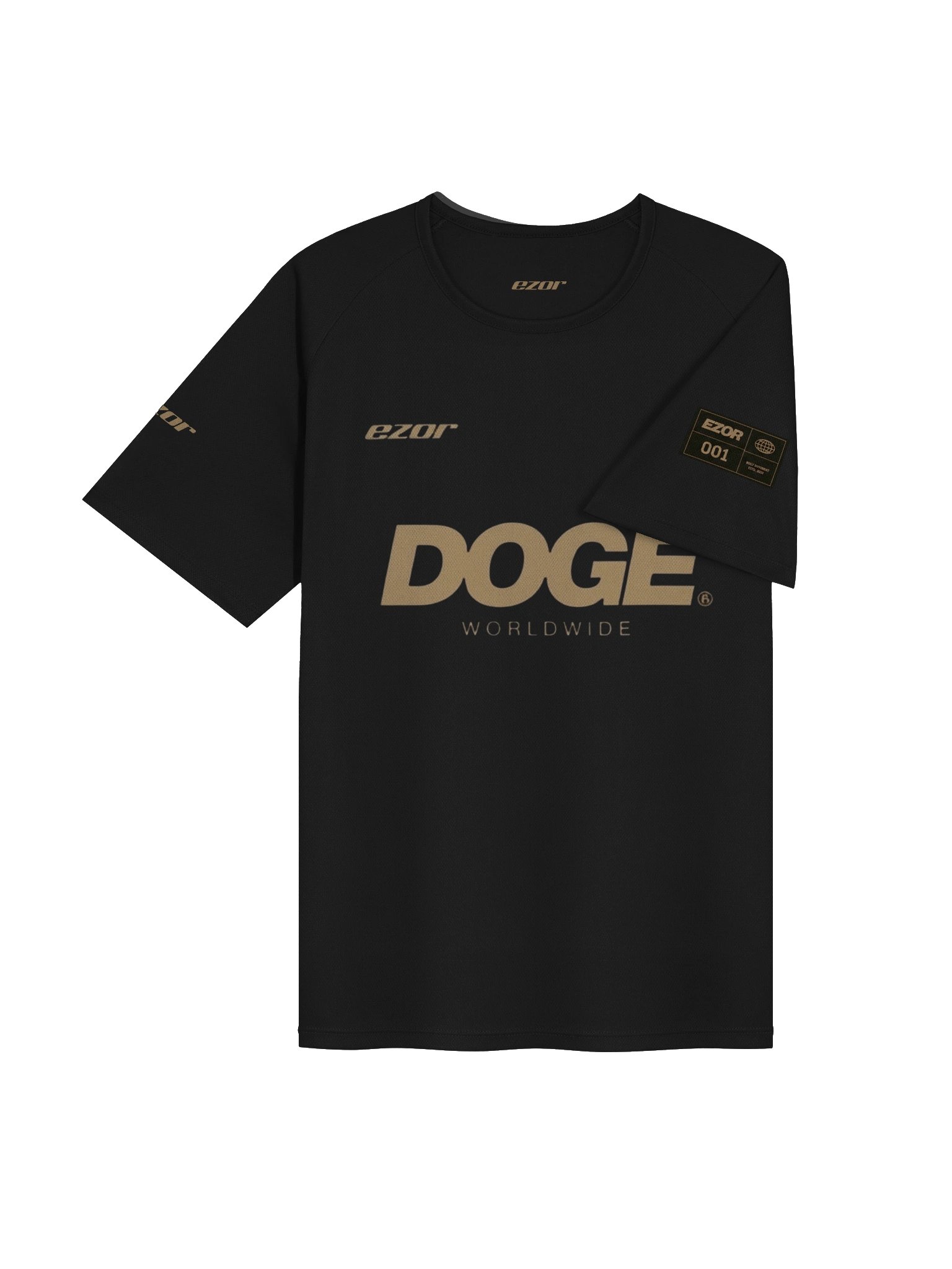DOGE x Ezor "Worldwide" Jersey 2026 Black/Gold product image (4)