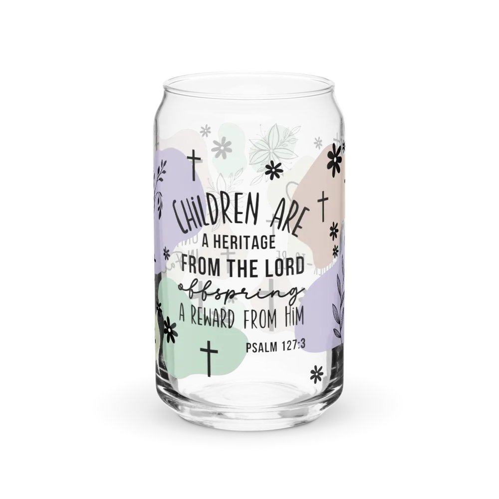 Godmother proposal gift with Bible verse with lid and straw product image (2)
