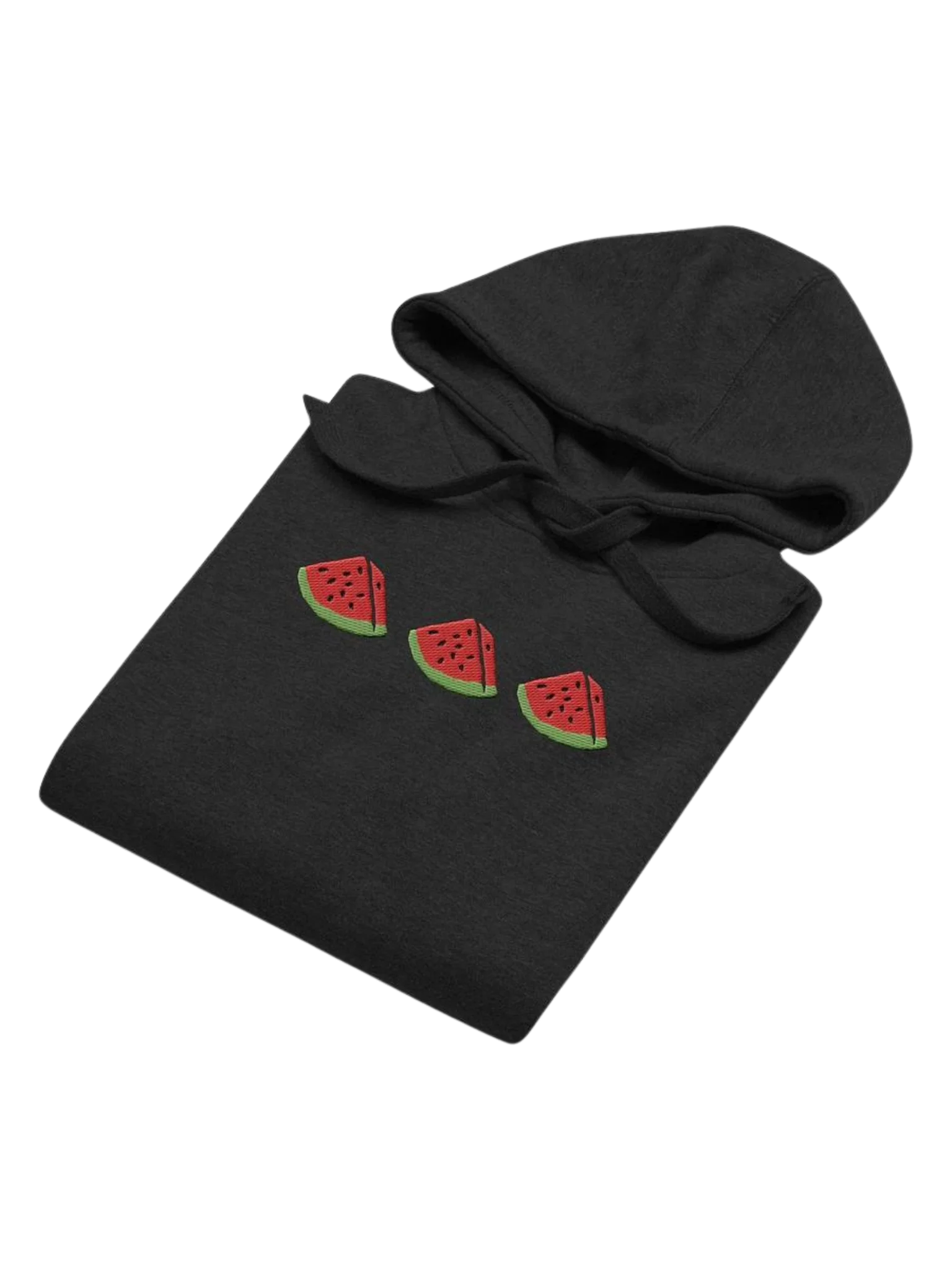Sandia Embroidered Hoodie (black) product image (3)