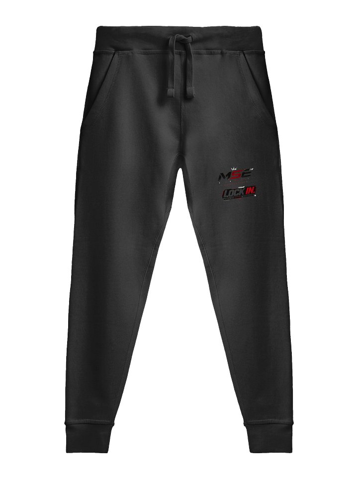 Lock In. Discipline Builds Everything. — MSE Premium Joggers product image (1)