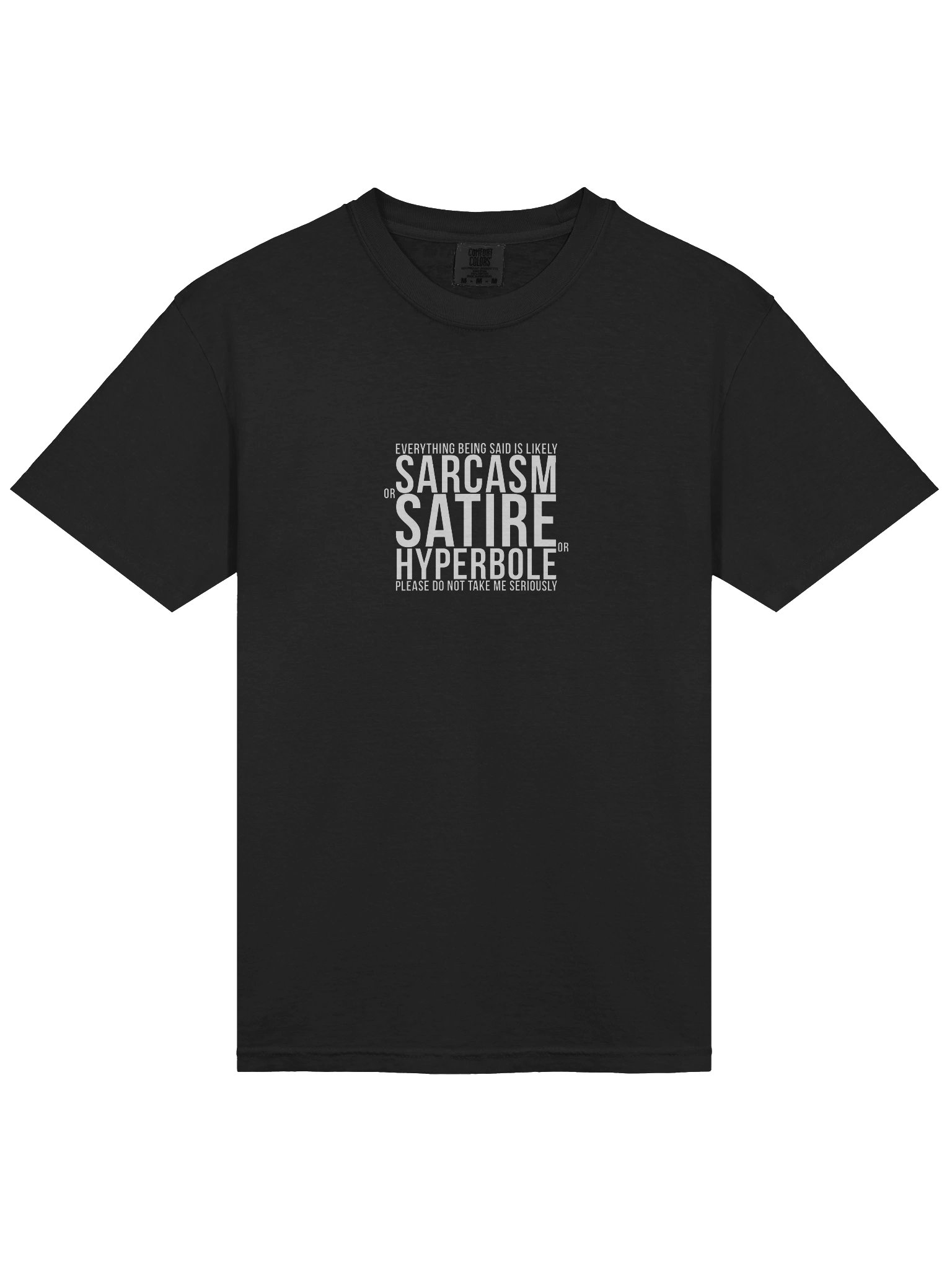 Sarcasm Tee product image (3)
