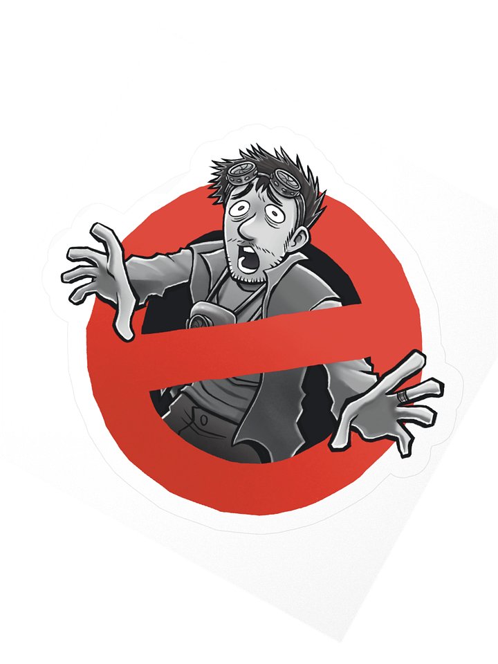 Jean Grammatical Buster Sticker product image (5)