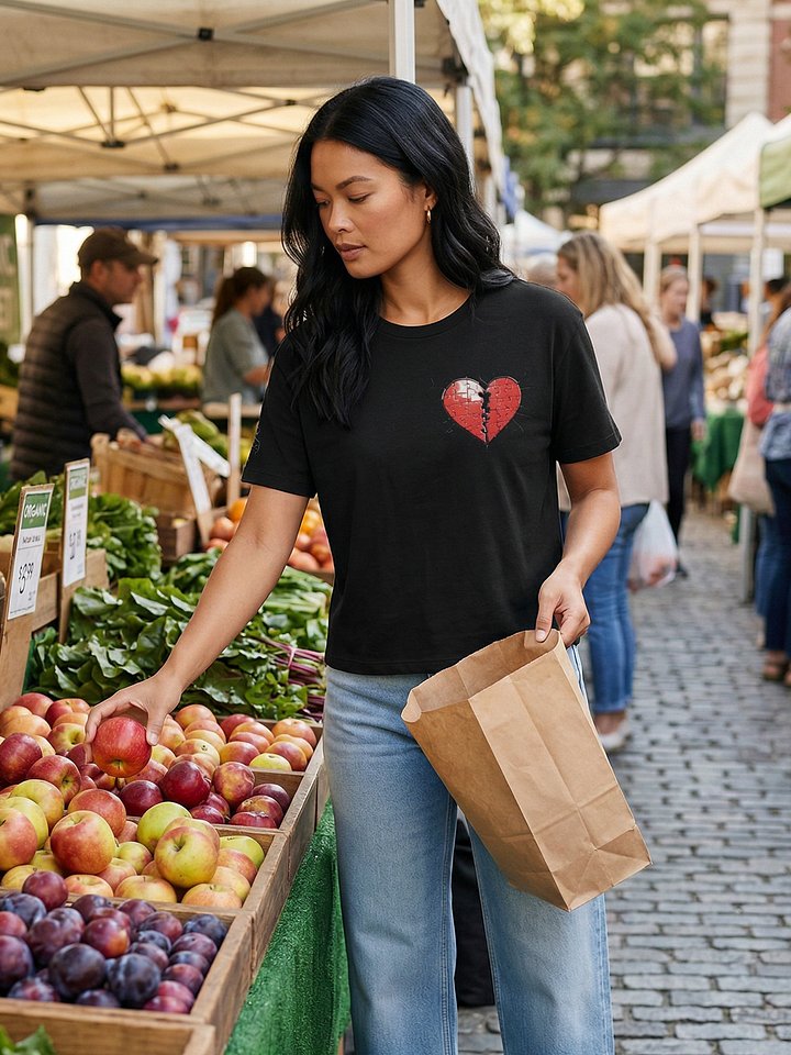 BROKEN - Broken Heart SuperSoft Graphic Tee product image (1)