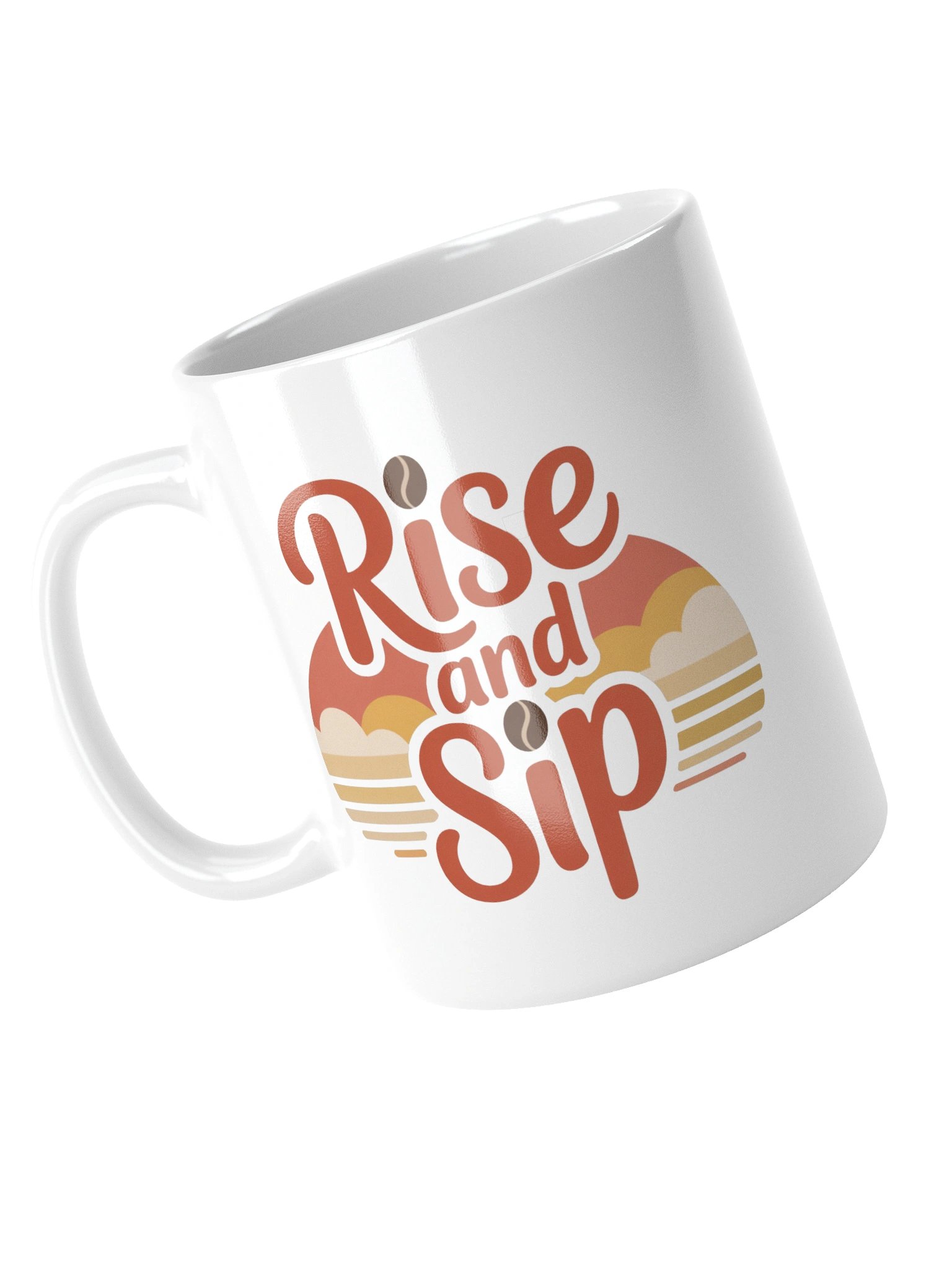 Rise and Sip Morning Coffee Mug – Uplifting Design for Coffee Lovers product image (15)