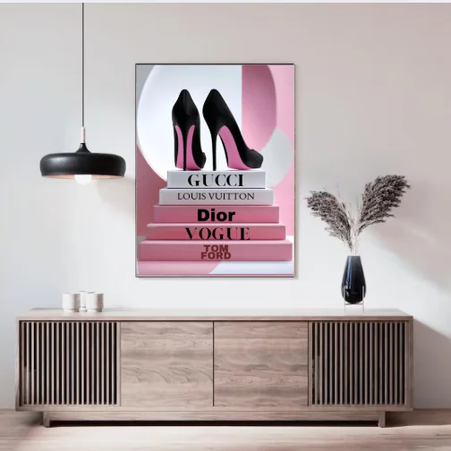 Fashion Prints Wall Art Shoe product image (2)