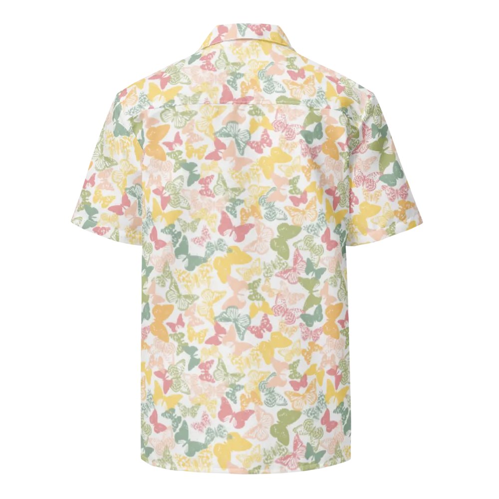 Hawaiian Shirt - Pastel Butterfly product image (7)