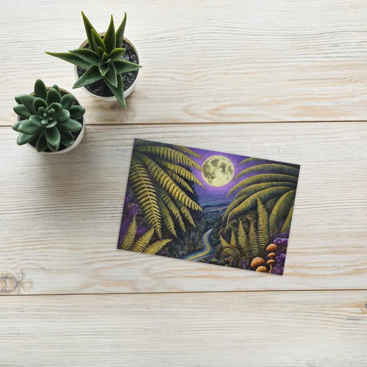 Akatarawa Road Rambles - Card - Night product image (1)