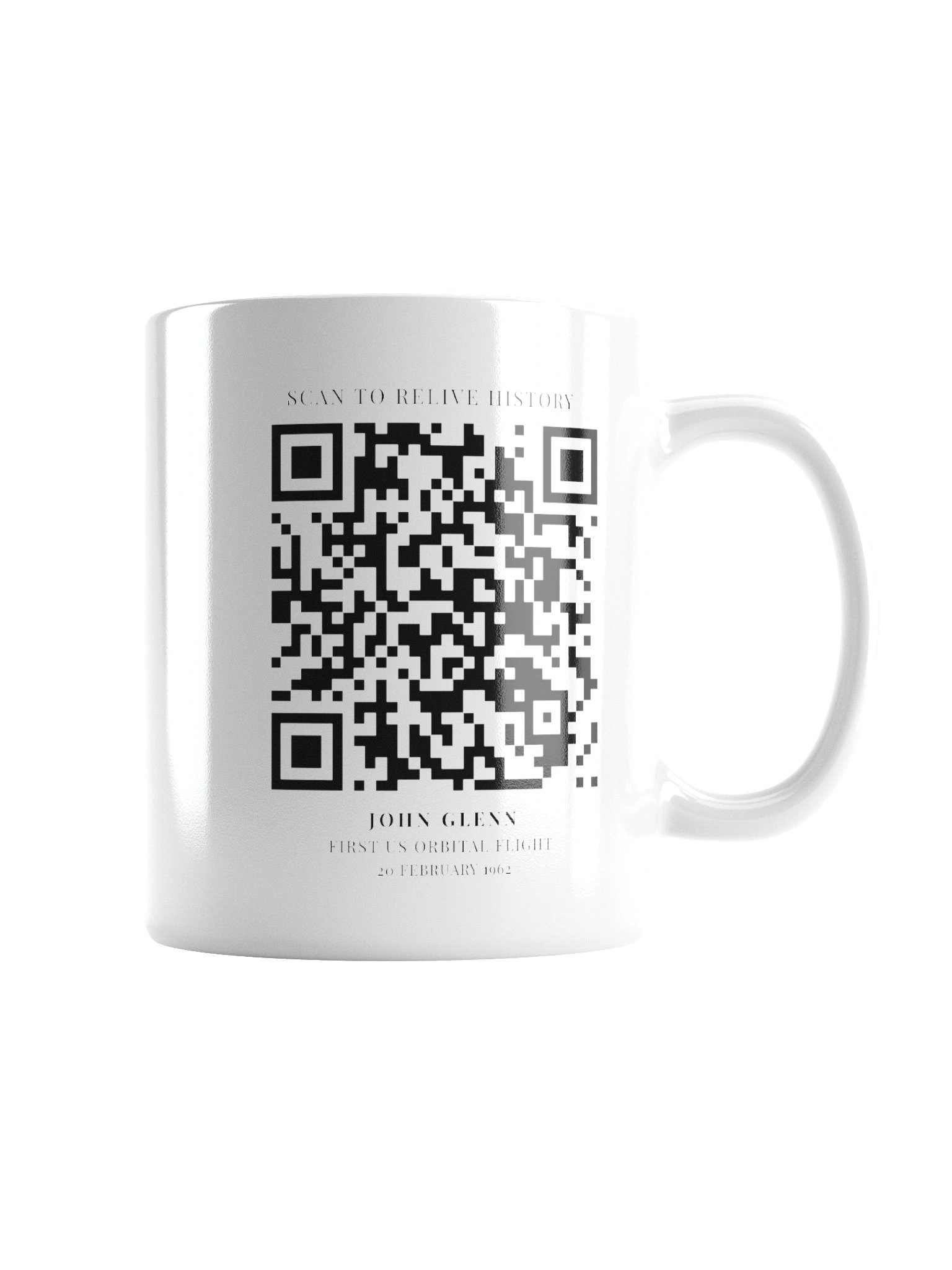 John Glenn First US Orbital Fight Mug product image (7)