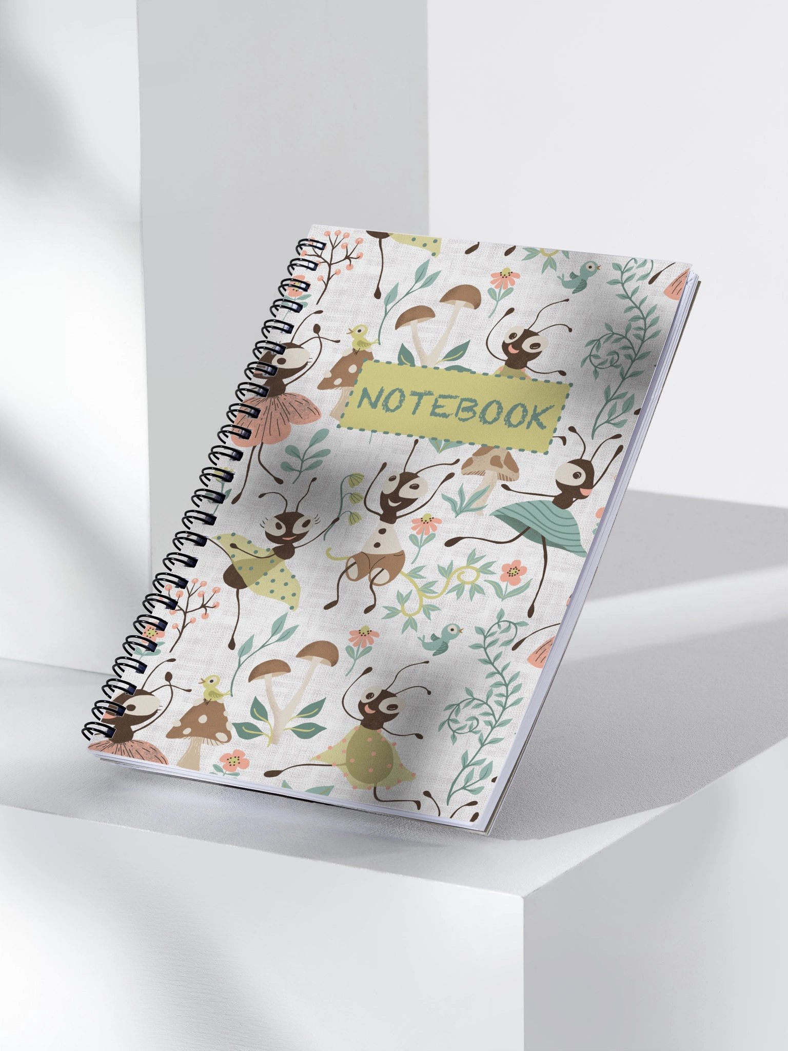 Dancing Bug Friends Spiral Notebook product image (4)